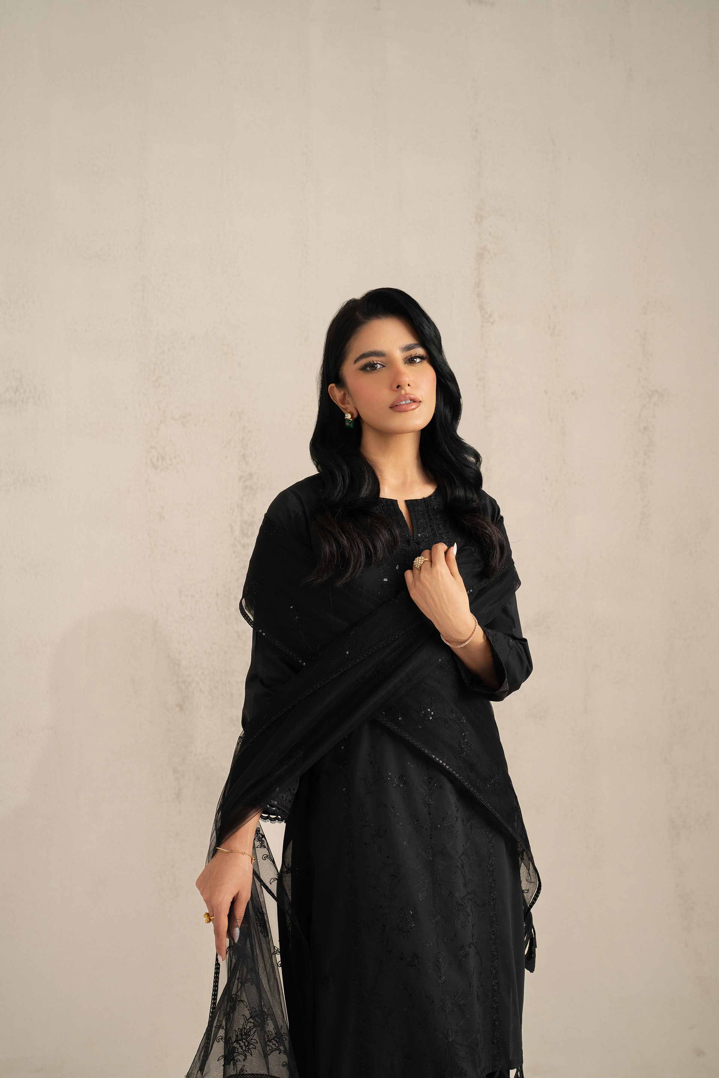3 Piece - Embroidered Suit - 42519414
