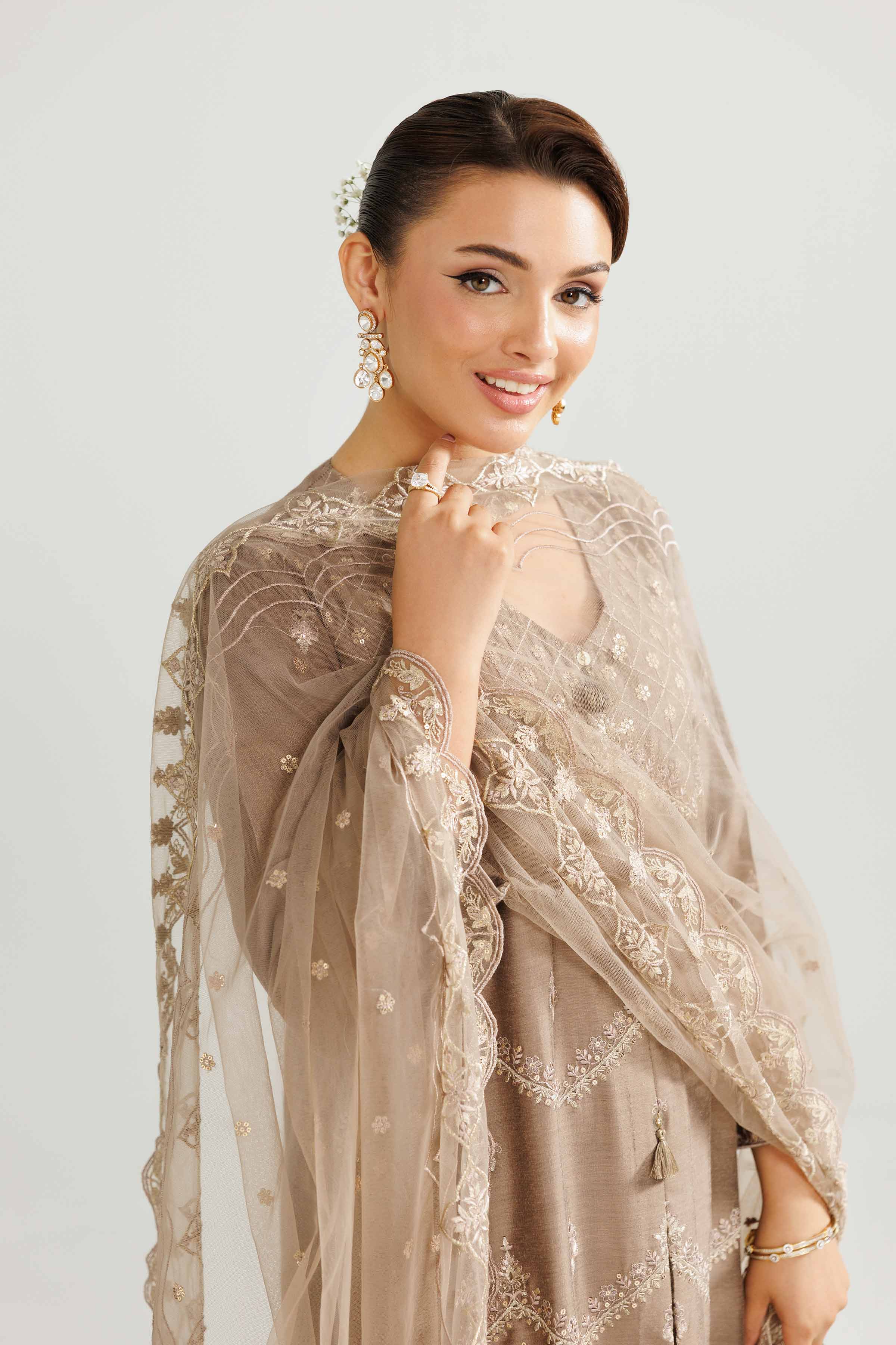 3 Piece - Embroidered Suit - 42519544