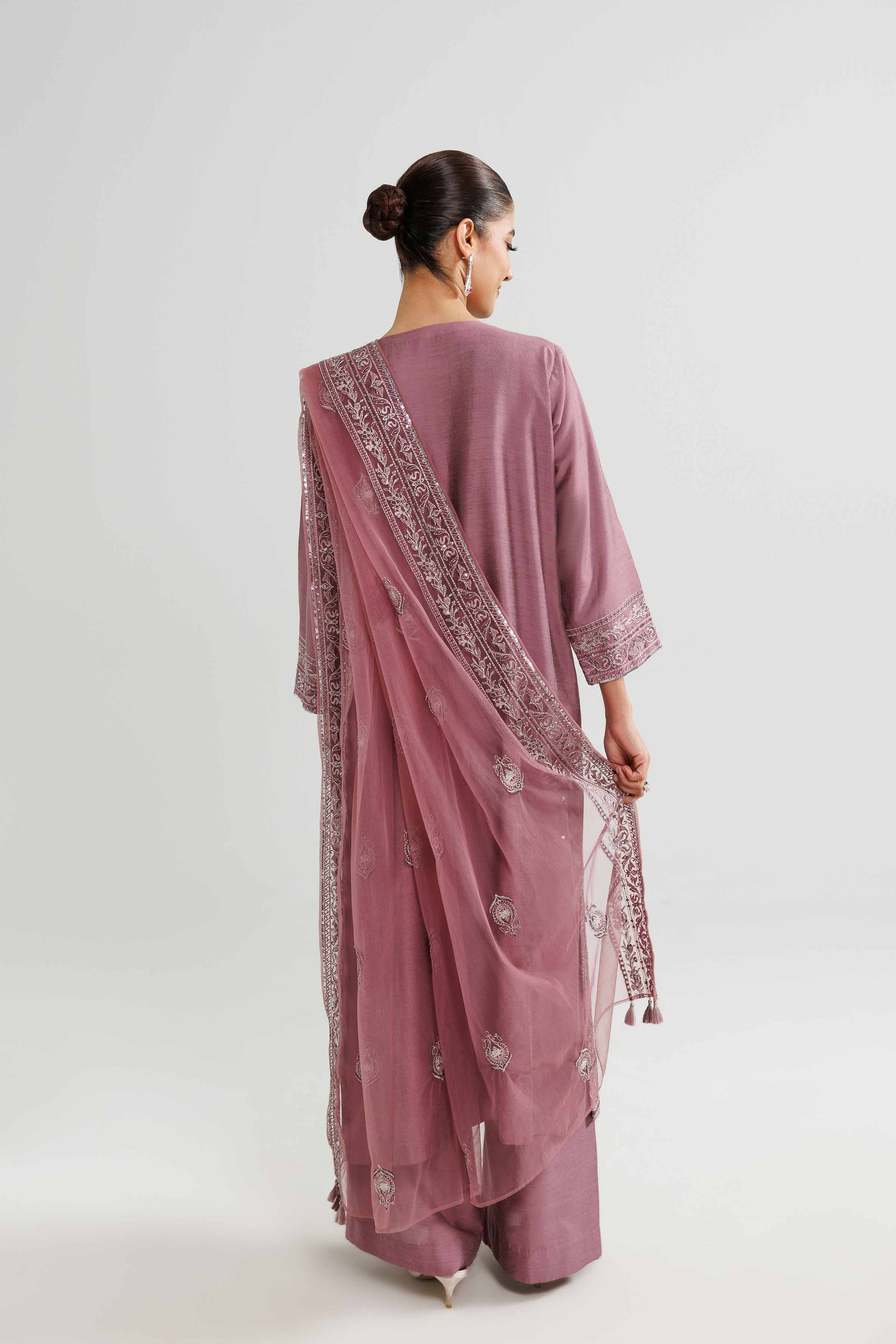 3 Piece - Embroidered Suit - 42519546