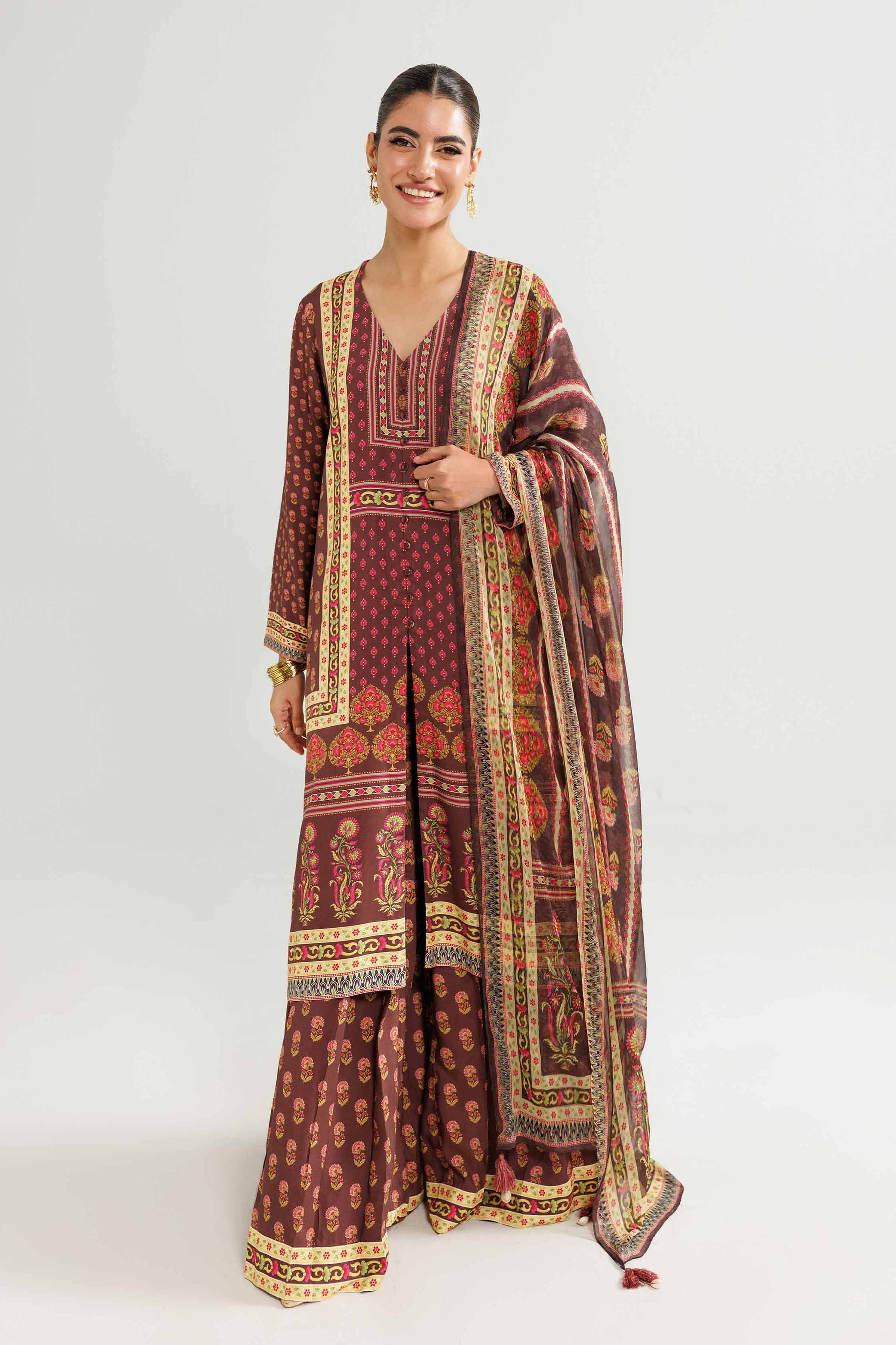 3 Piece - Printed Suit - 42519594
