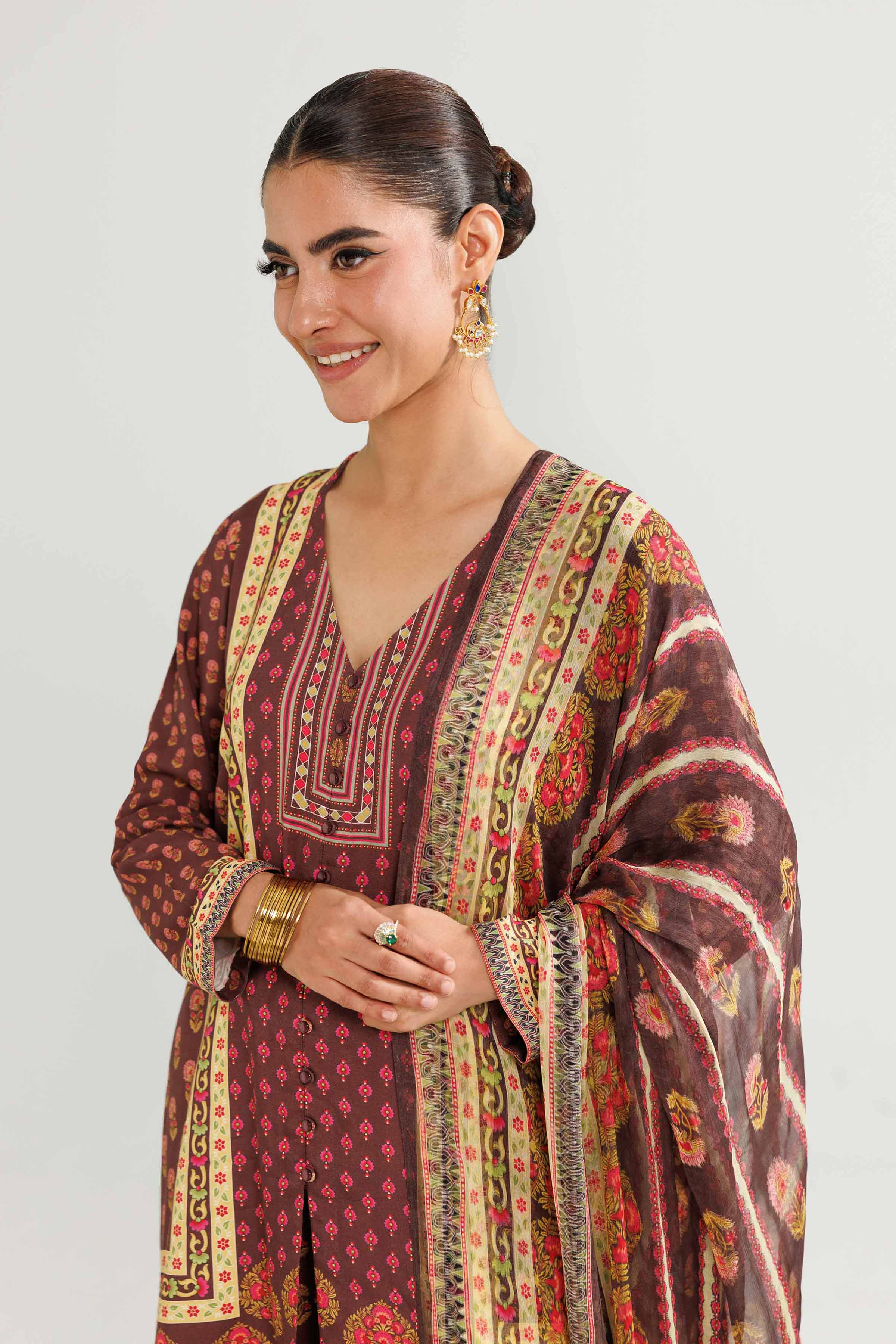 3 Piece - Printed Suit - 42519594
