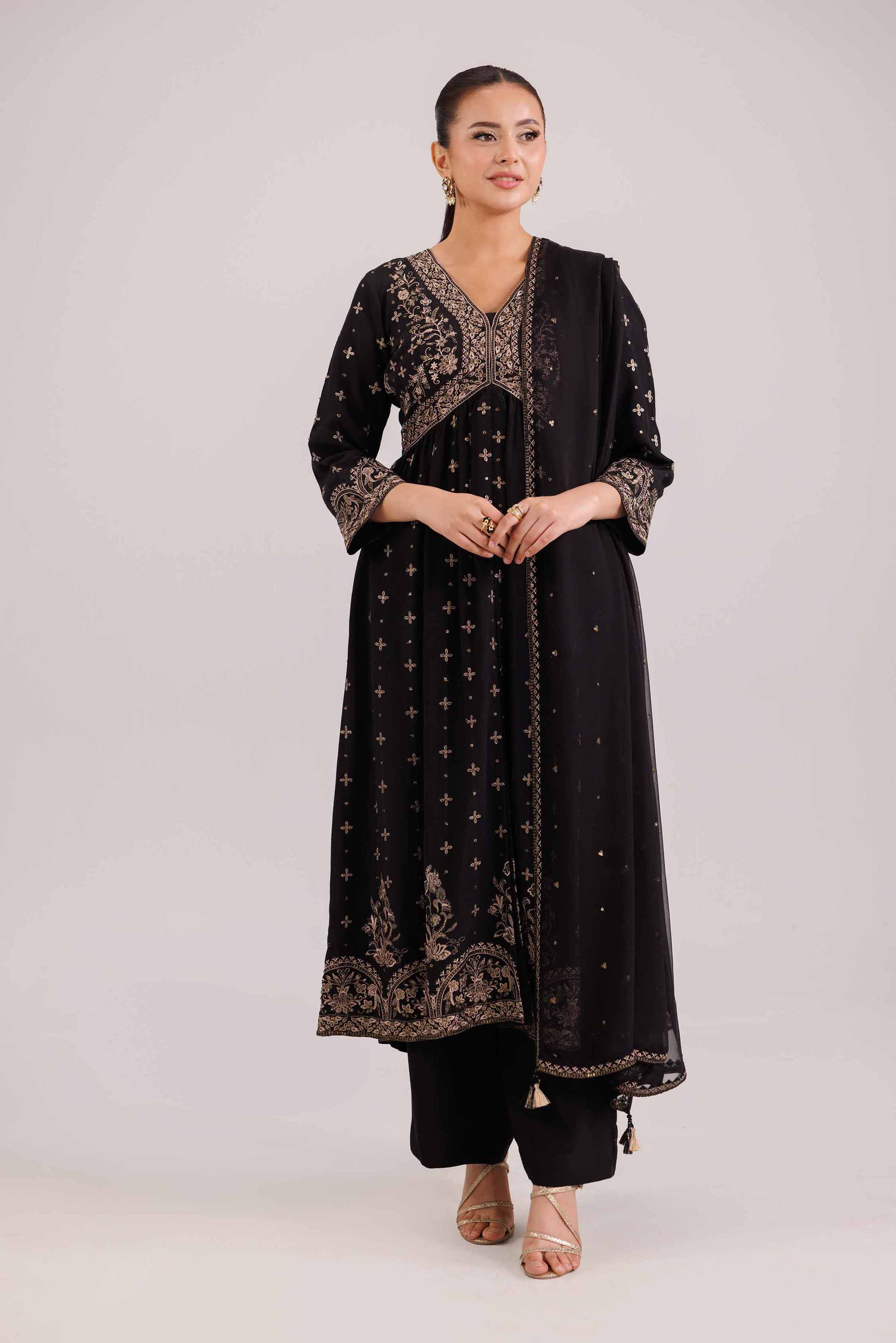 3 Piece - Embroidered Suit - 42519600