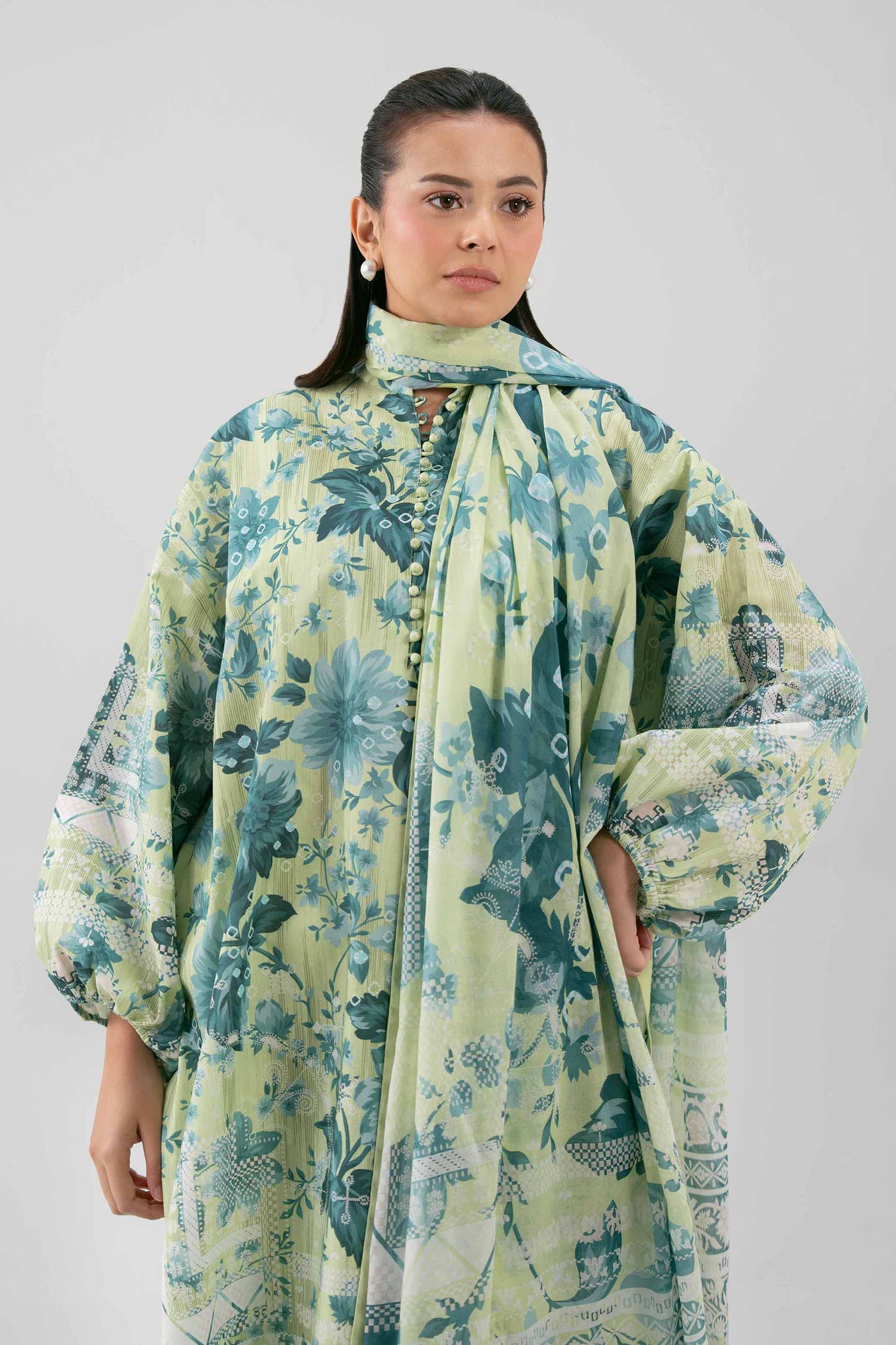 3 Piece Embroidered Lawn Suit