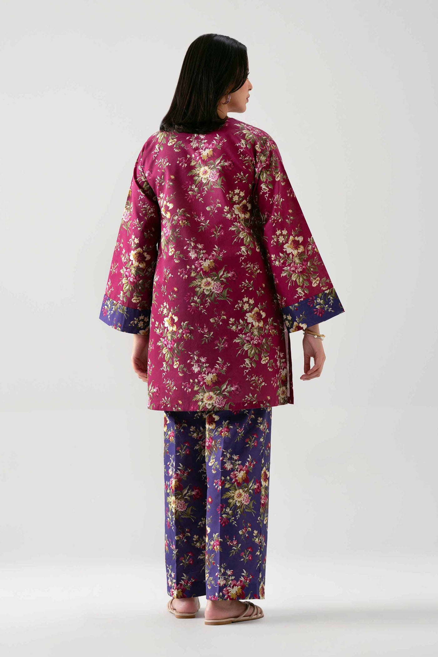 3 Piece Embroidered Dobby Lawn Suit