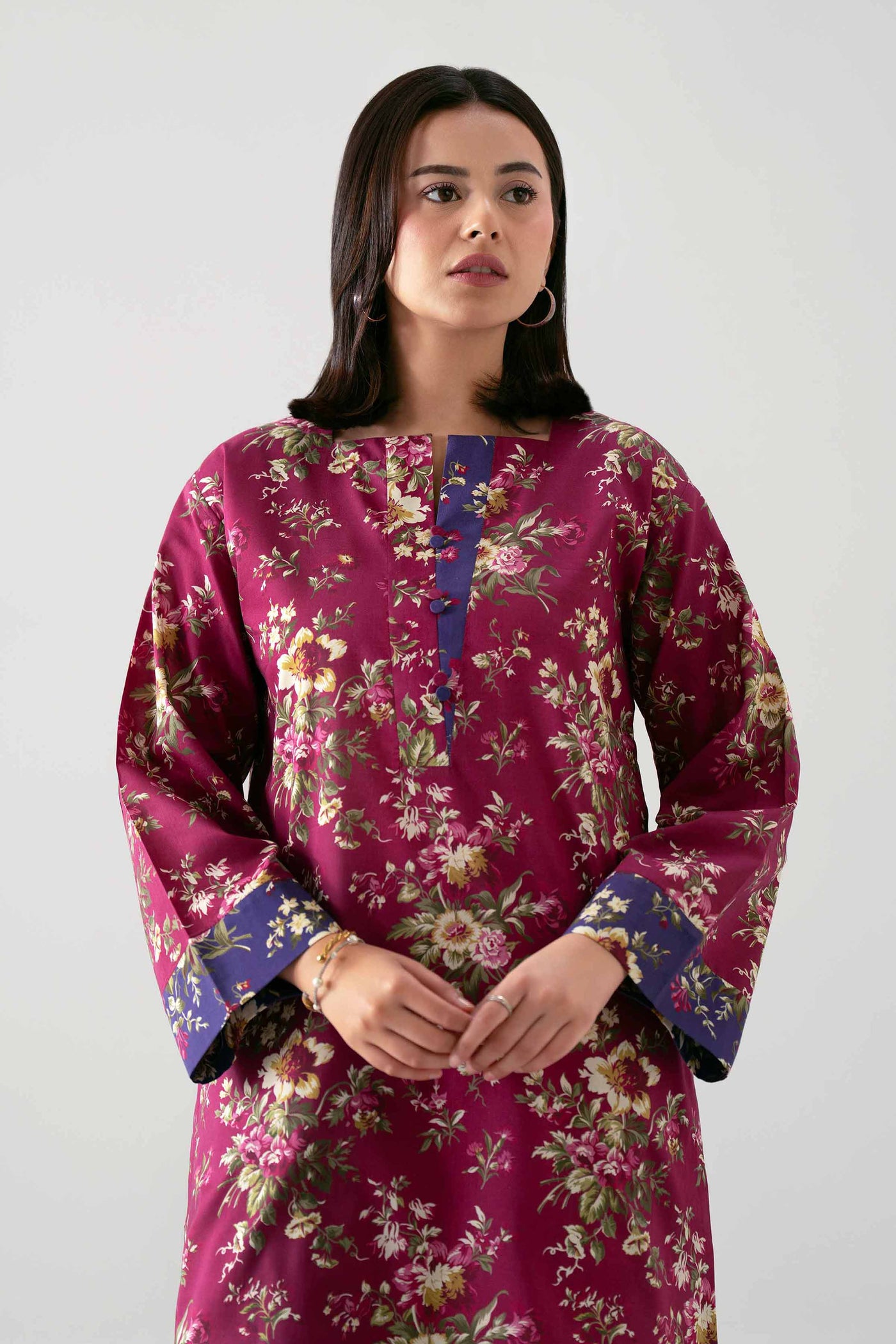 3 Piece Embroidered Dobby Lawn Suit