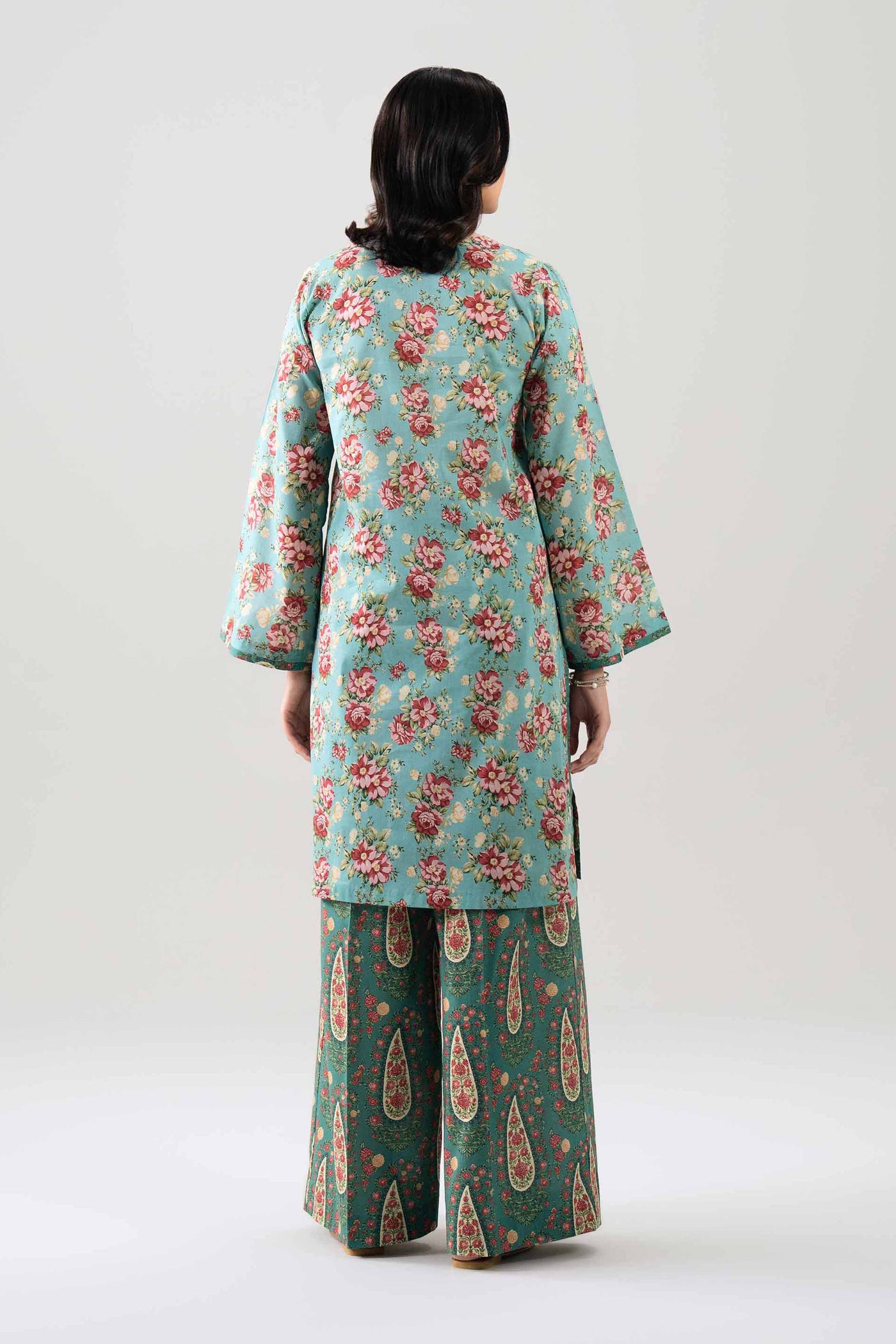 3 Piece Embroidered Dobby Lawn Suit