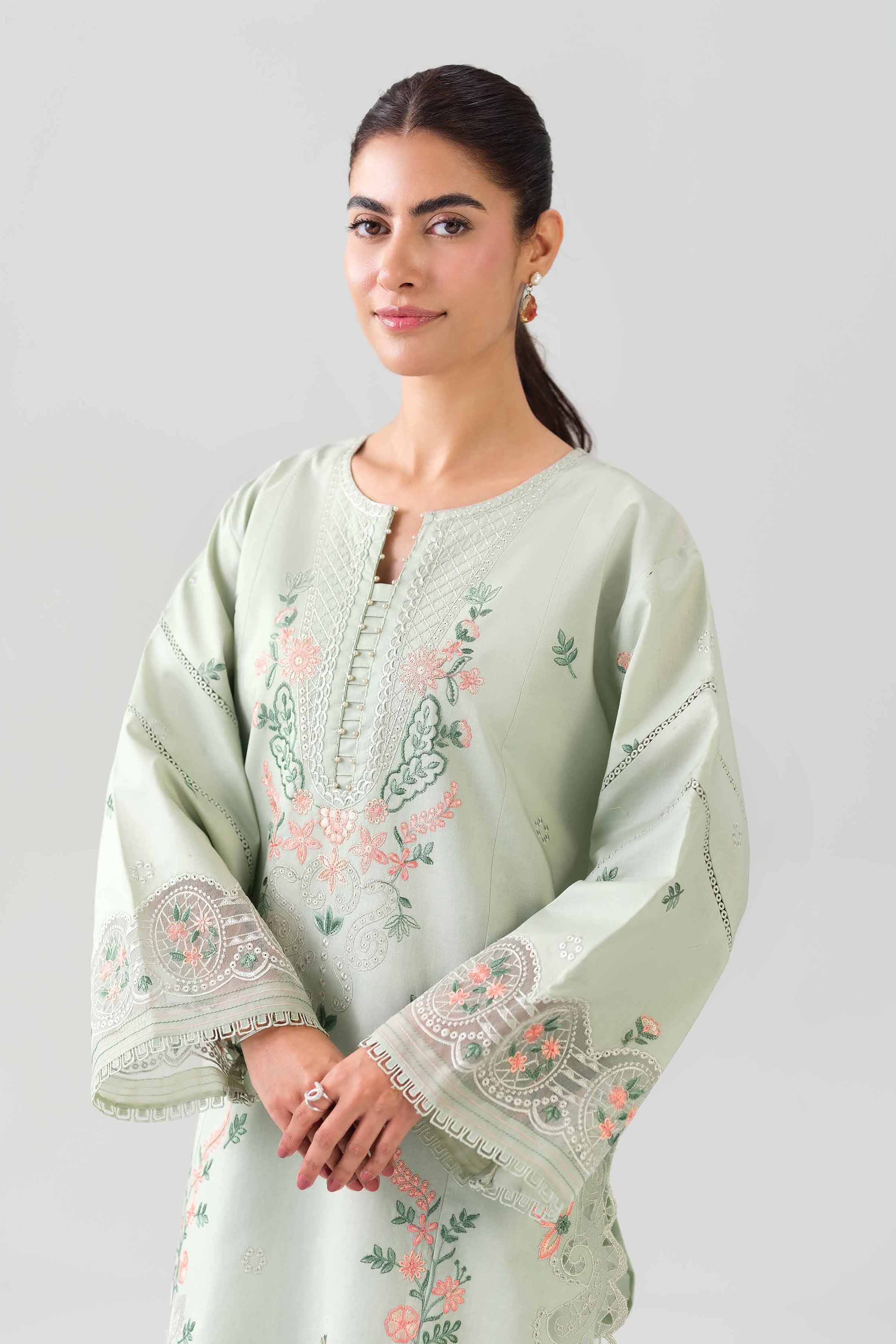 Embroidered Lawn Kurta