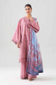 3 Piece Embroidered Charmeuse Suit