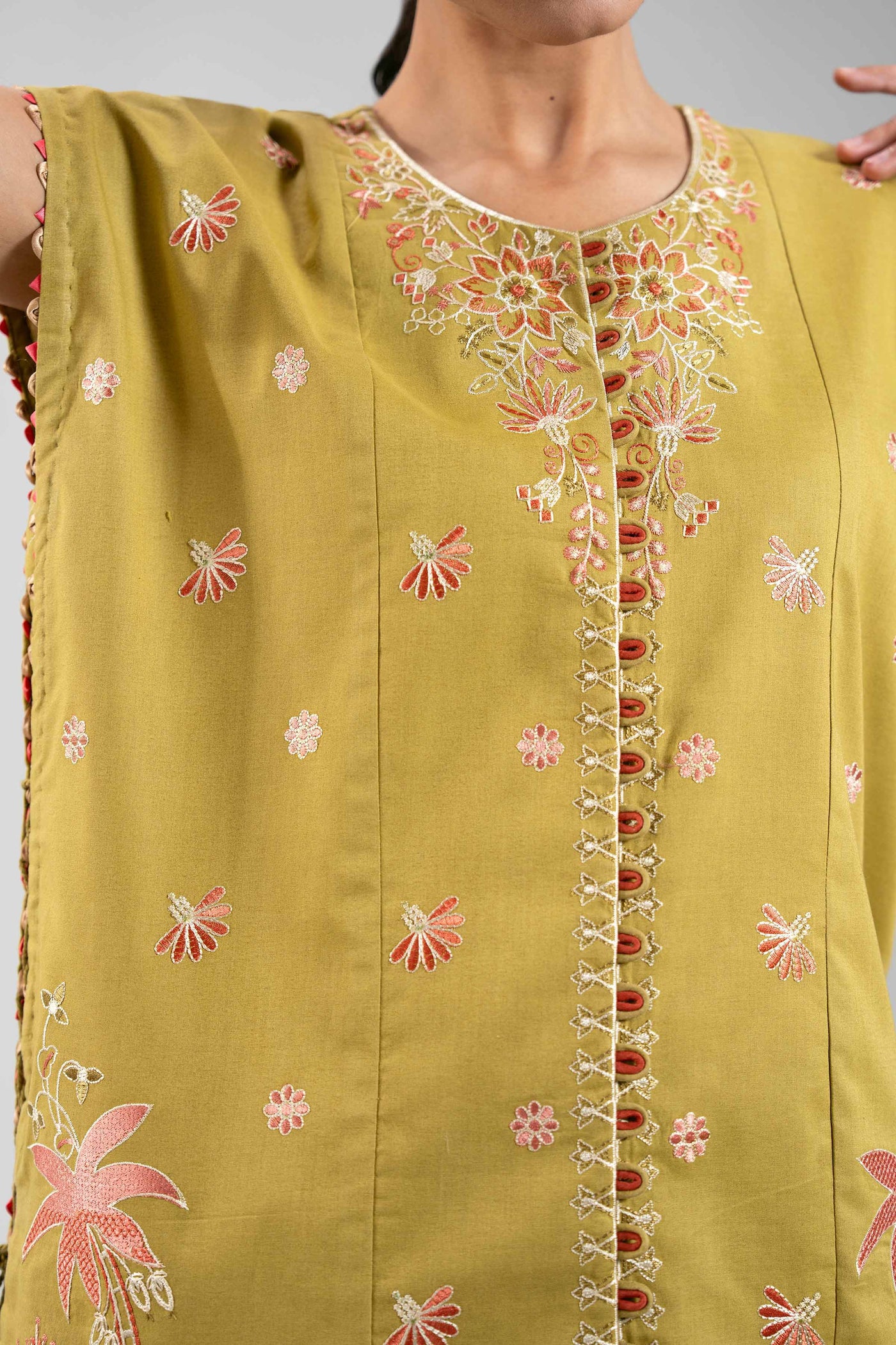3 Piece Embroidered Jacquard Suit