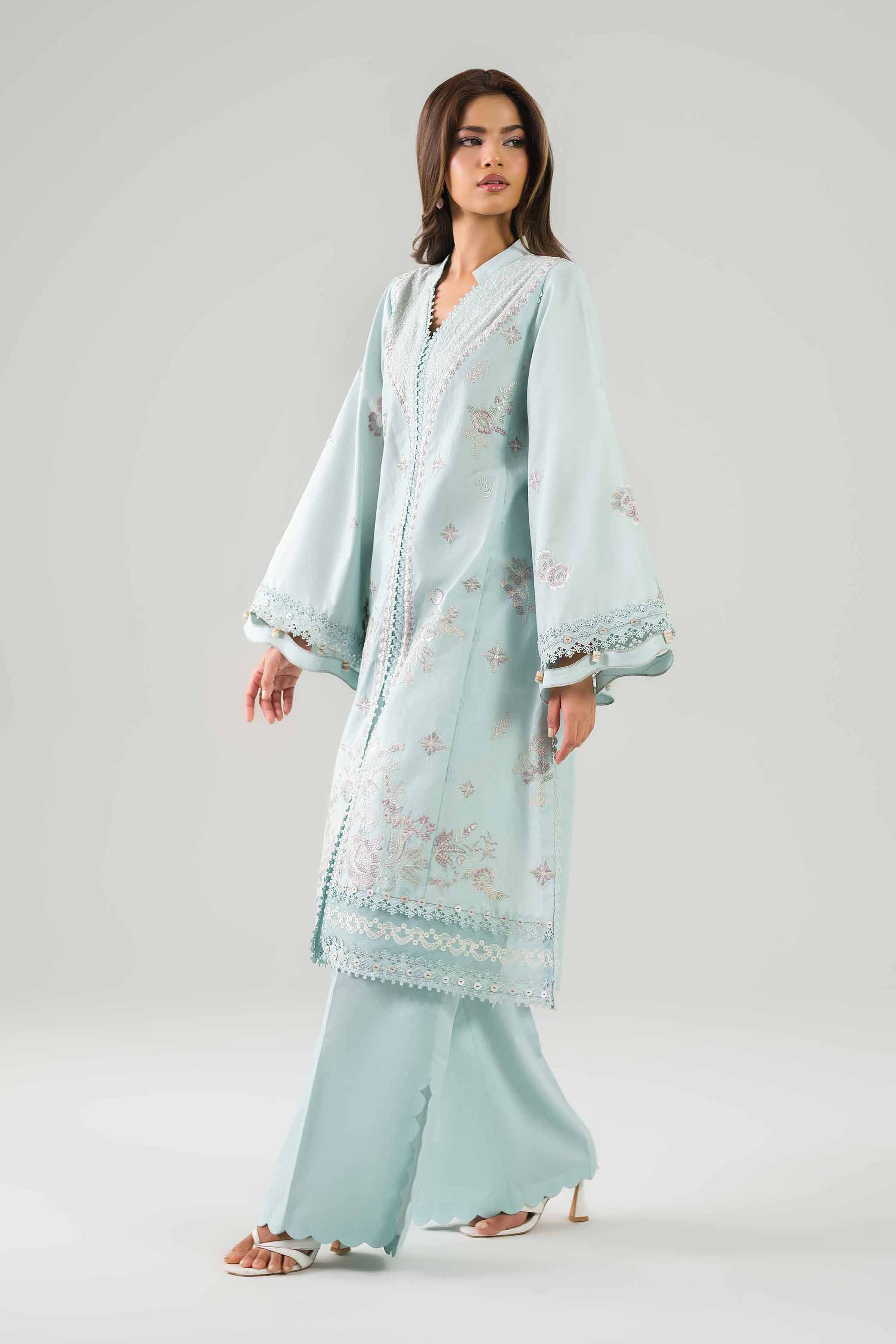 2 Piece - Embroidered Suit - 42601096