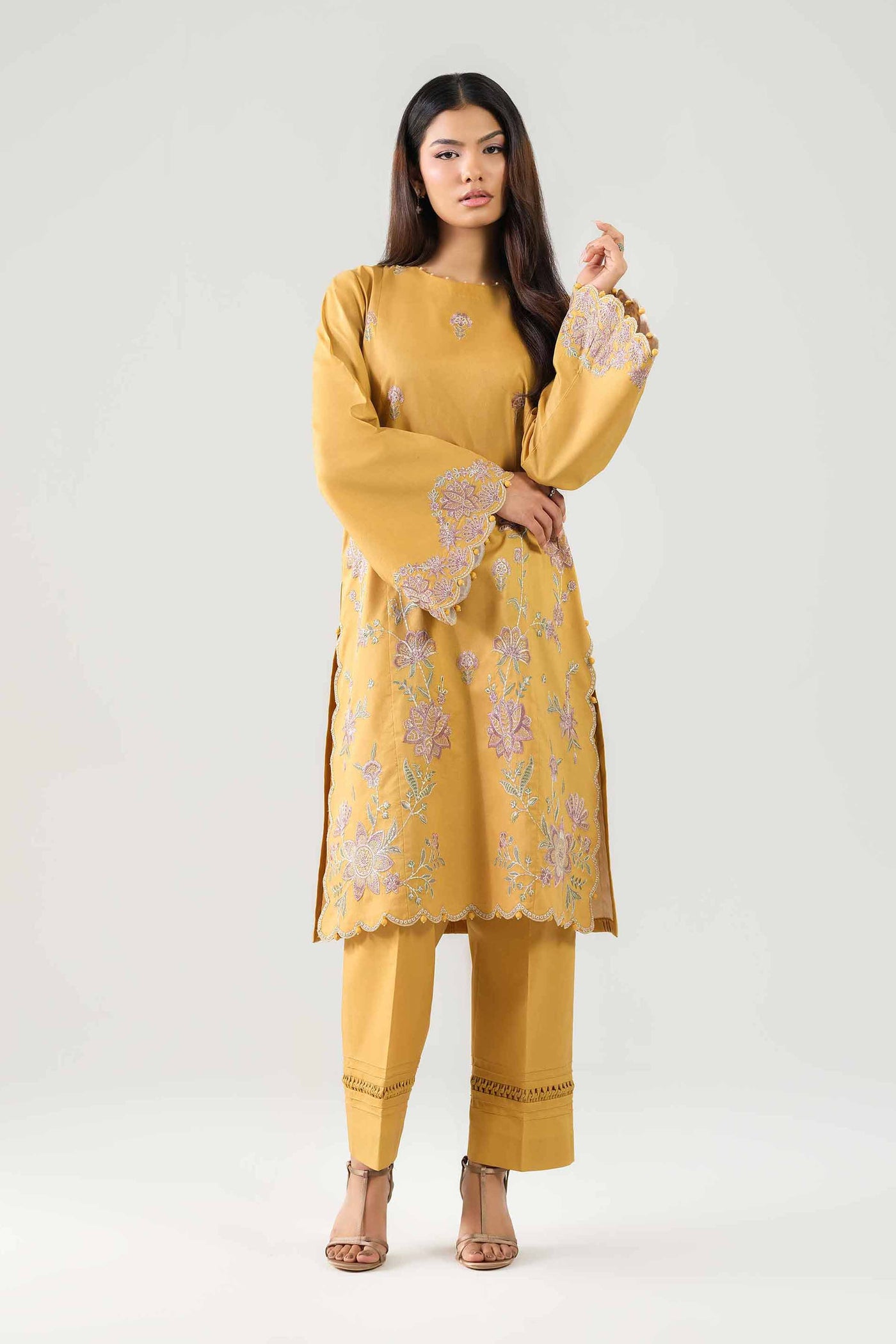 3 Piece Embroidered Lawn Suit