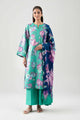 3 Piece Unstitched Embroidered Jacquard Suit