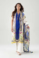 3 Piece Embroidered Organza Suit