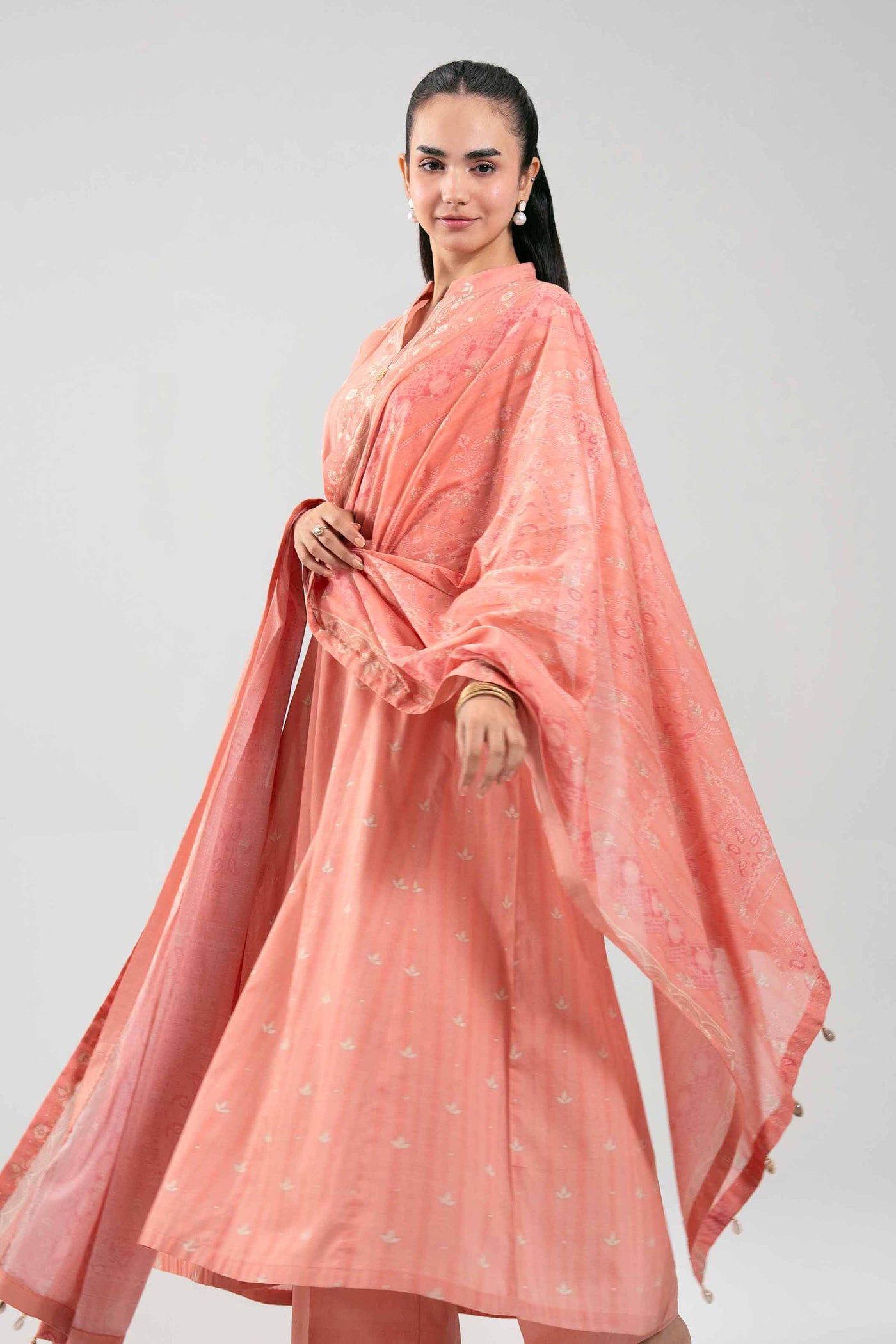 3 Piece Embroidered Lawn Suit