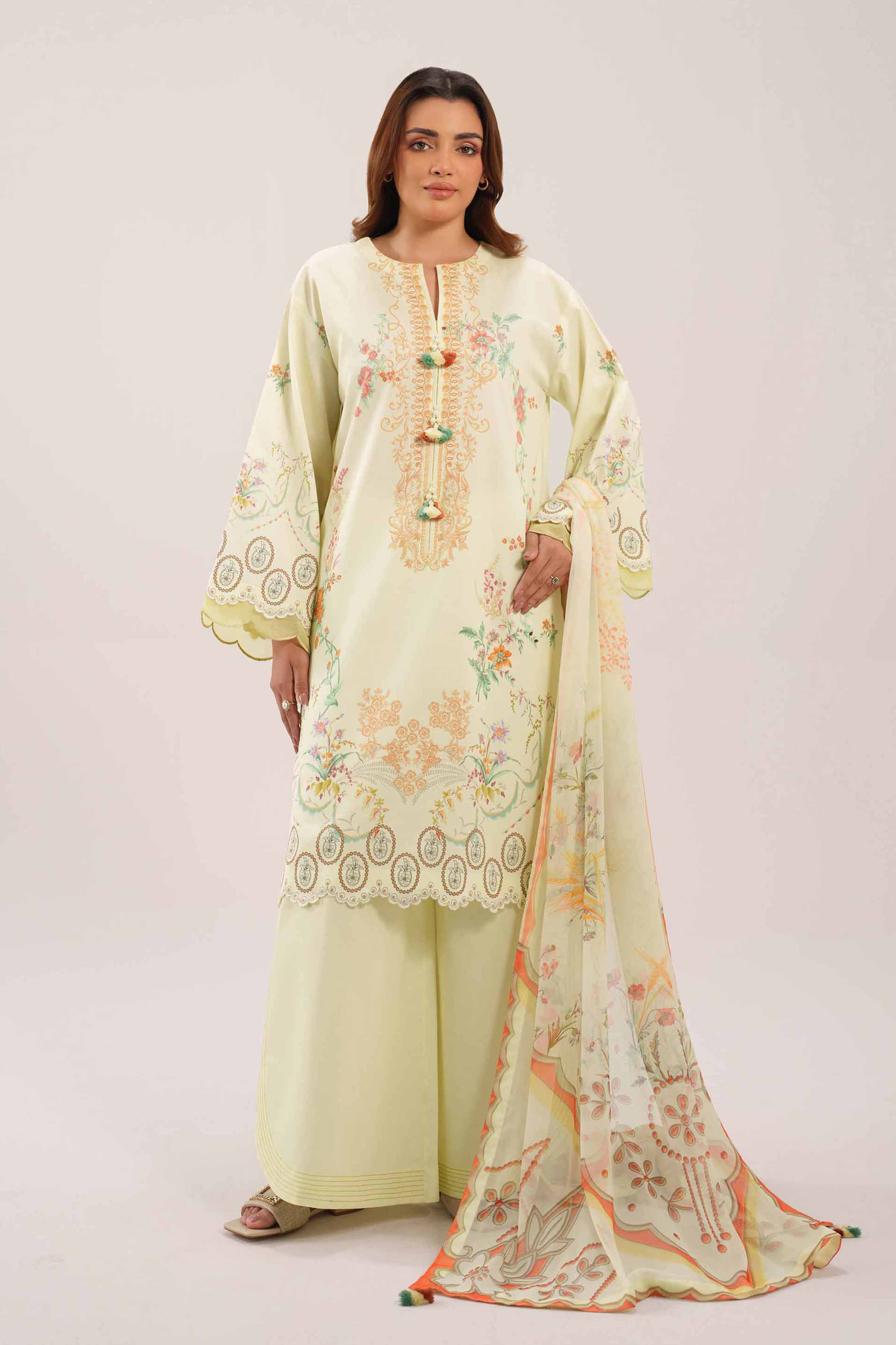 3 Piece - Digital Printed Suit - 42601151