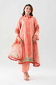 3 Piece Embroidered Cotton Net Suit