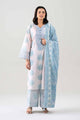 3 Piece Unstitched Embroidered Jacquard Suit