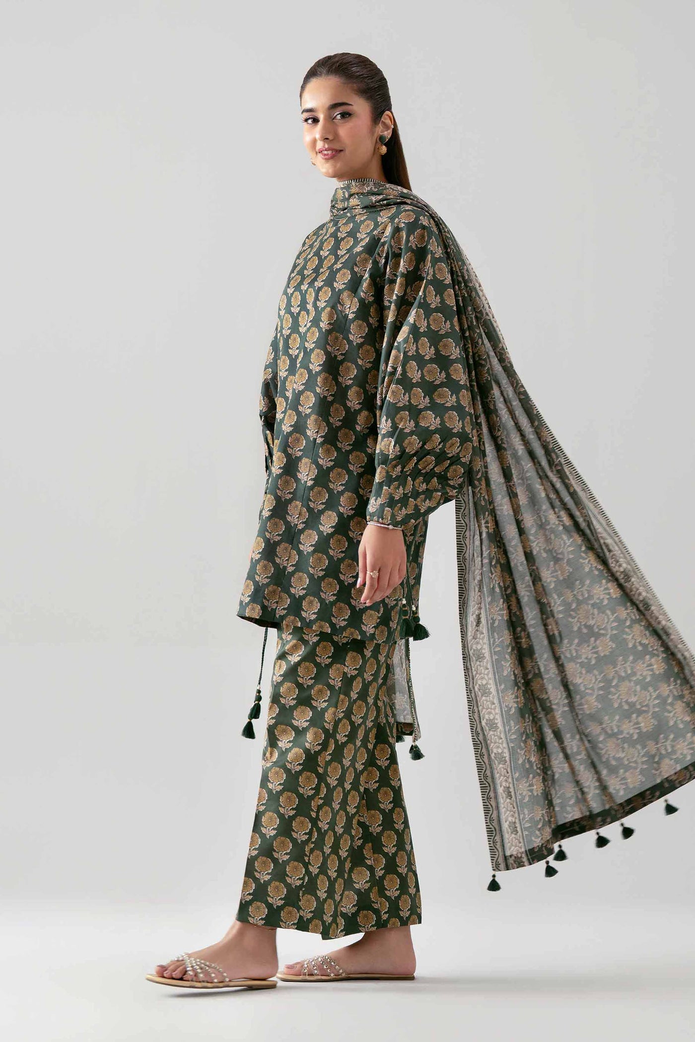 Embroidered Lawn Kurta