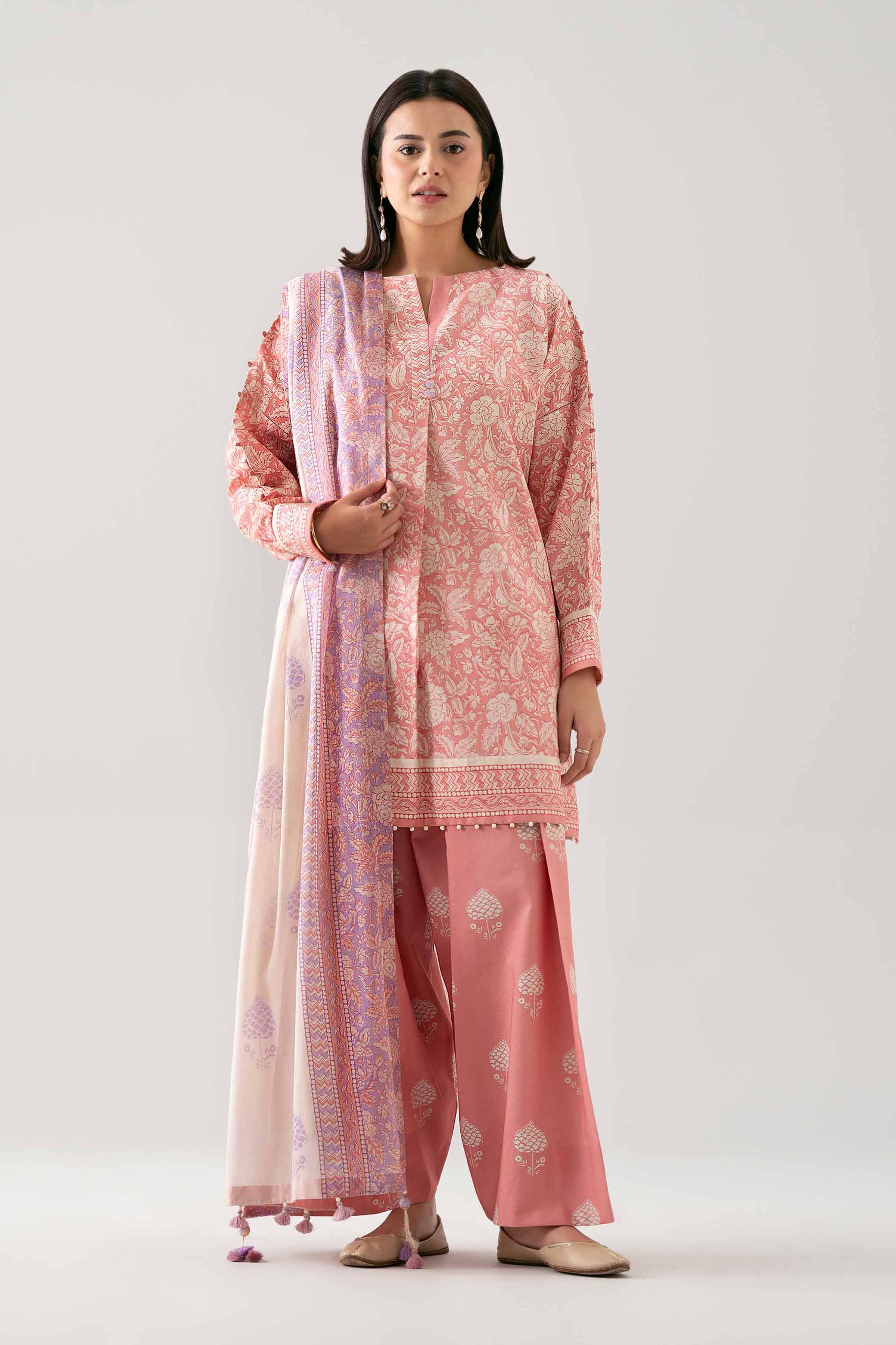 3 Piece - Printed Suit - 42601182