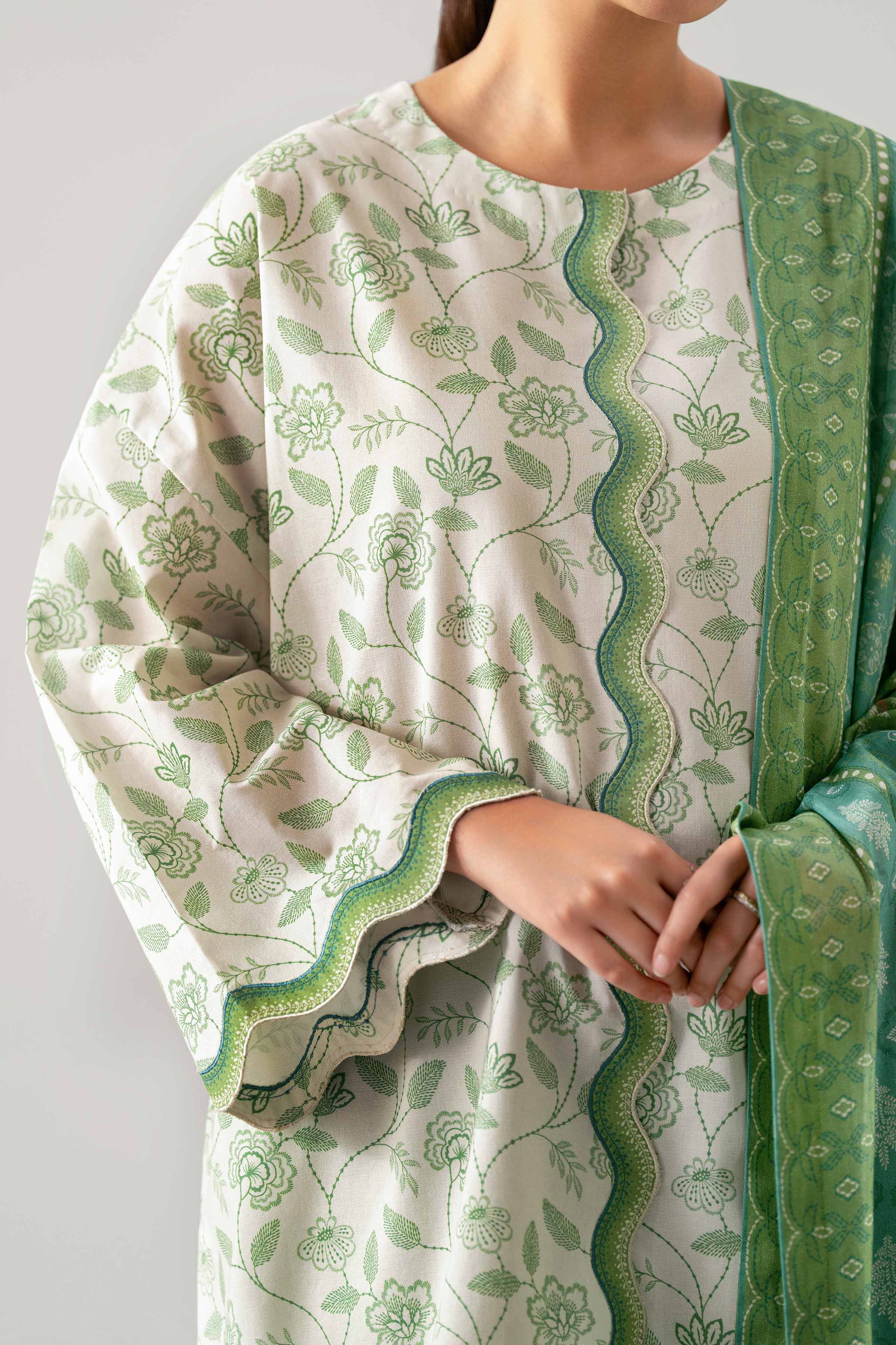 Embroidered Lawn Kurta