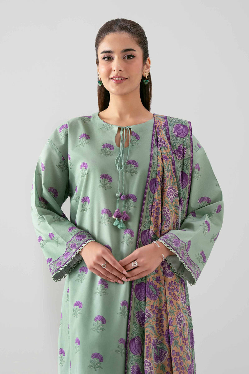3 Piece - Printed Suit - 42601189