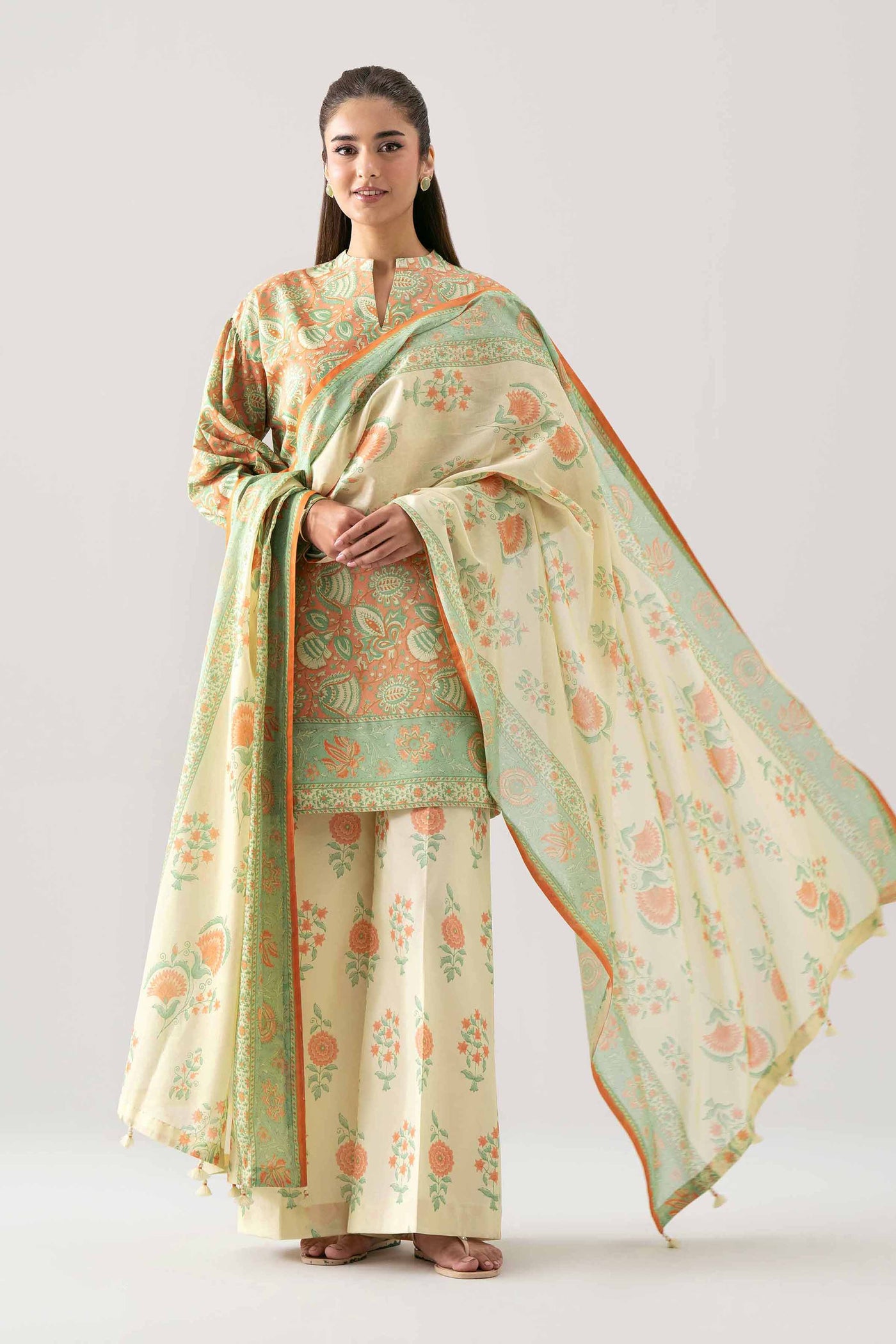 2 Piece Embroidered Lawn Suit