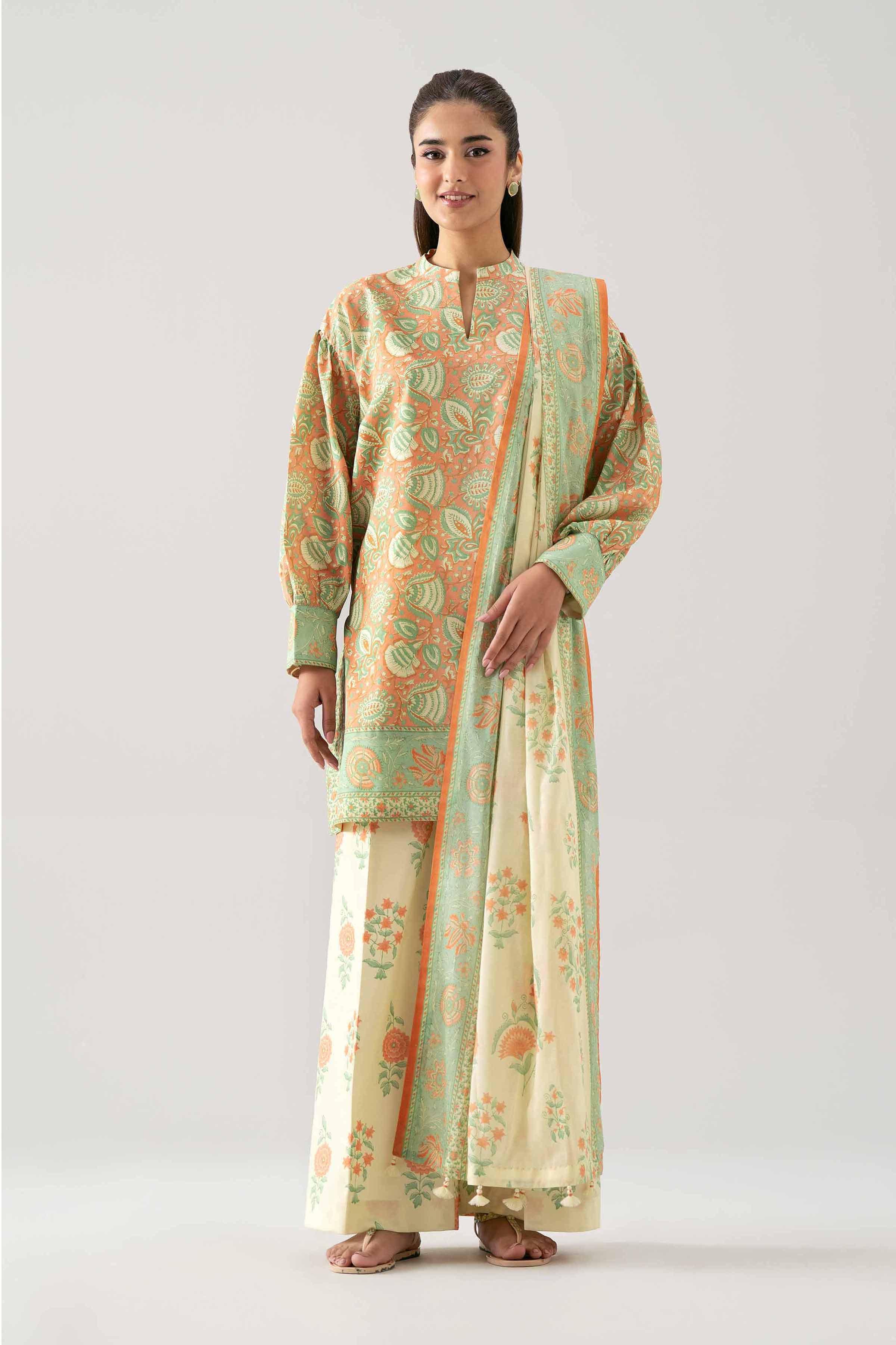 3 Piece - Printed Suit - 42601190