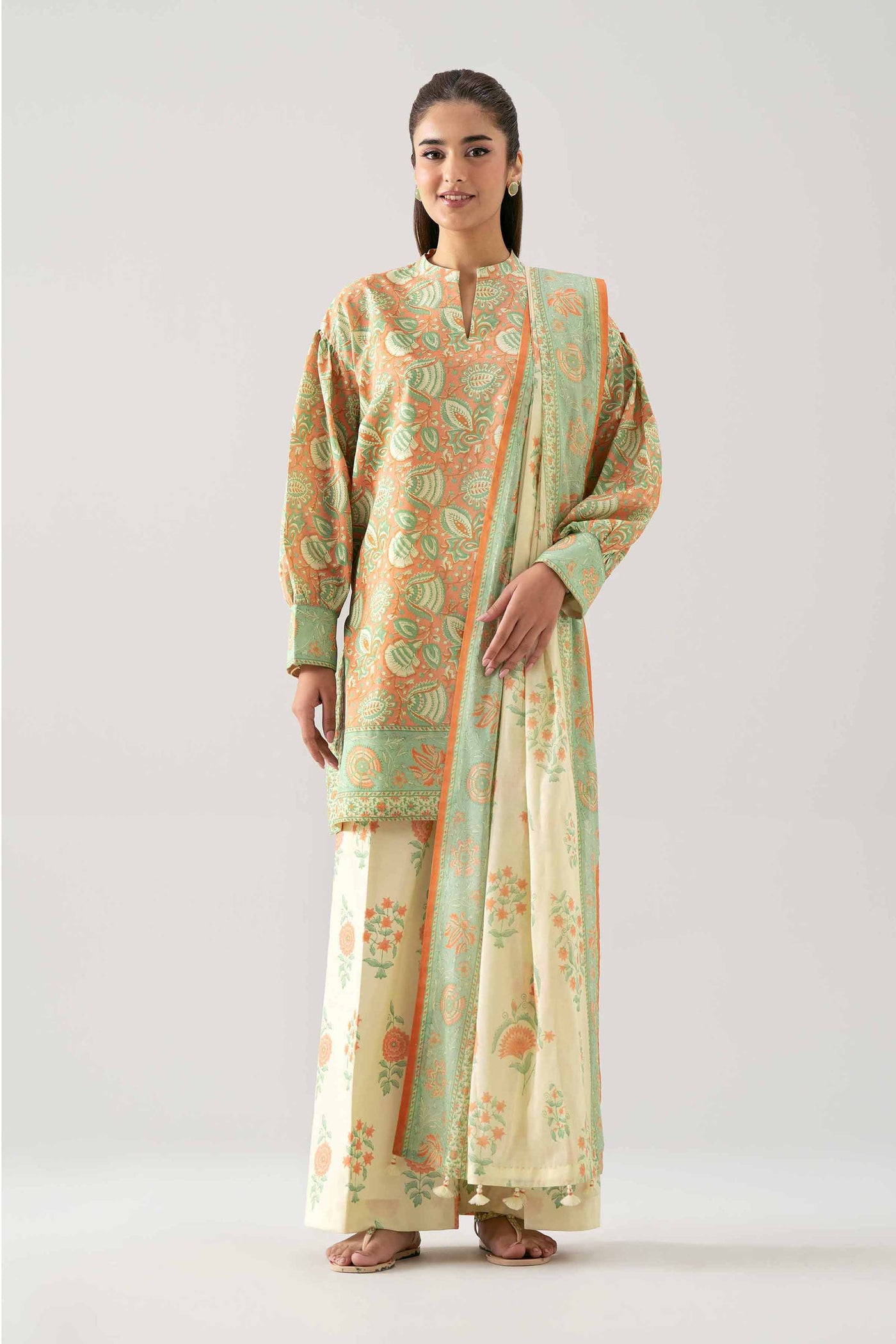 2 Piece Embroidered Lawn Suit