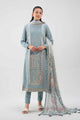 3 Piece Embroidered Dobby Lawn Suit