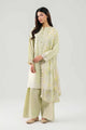 3 Piece Embroidered Dobby Lawn Suit