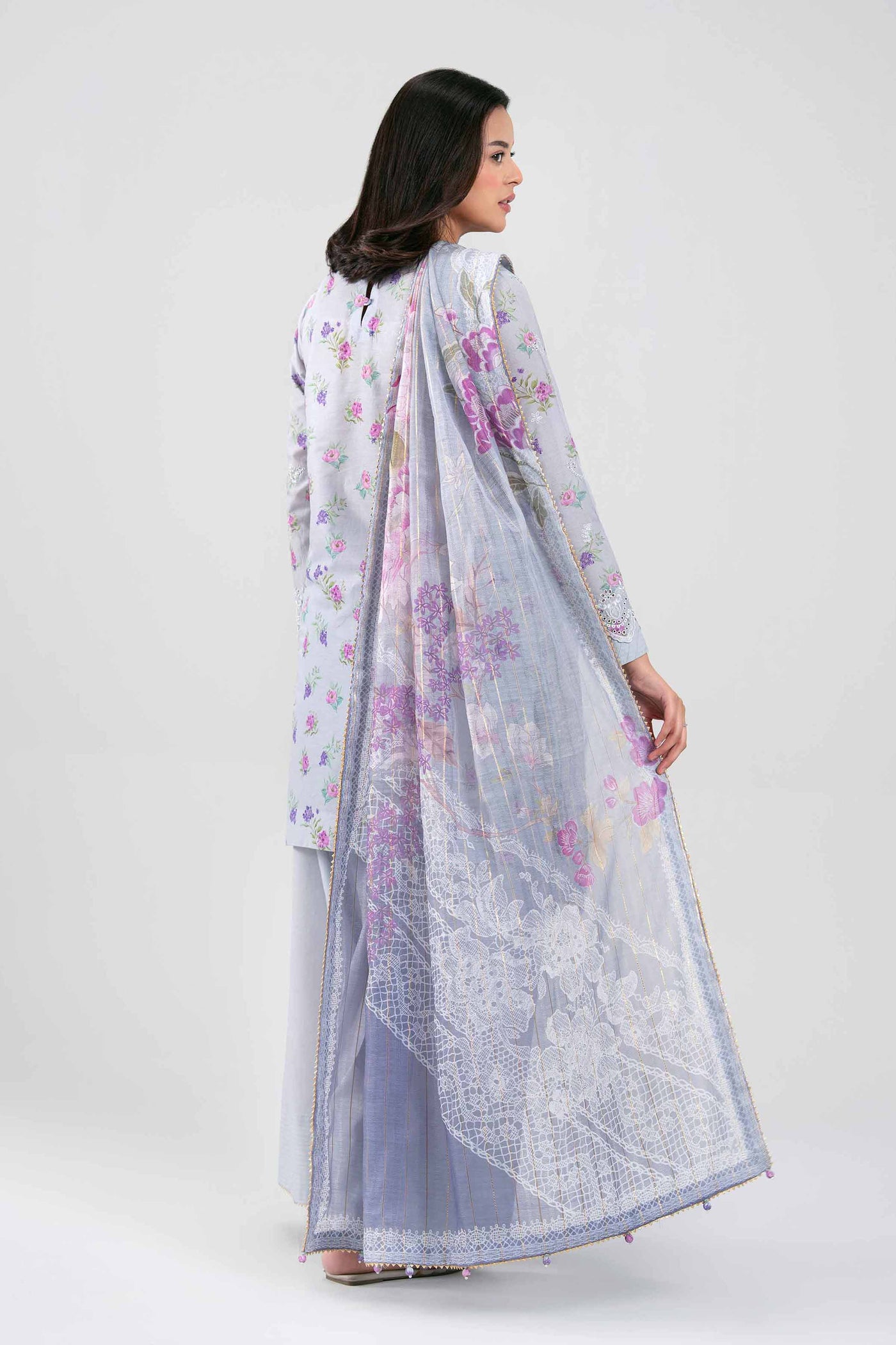 Embroidered Lawn Kurta