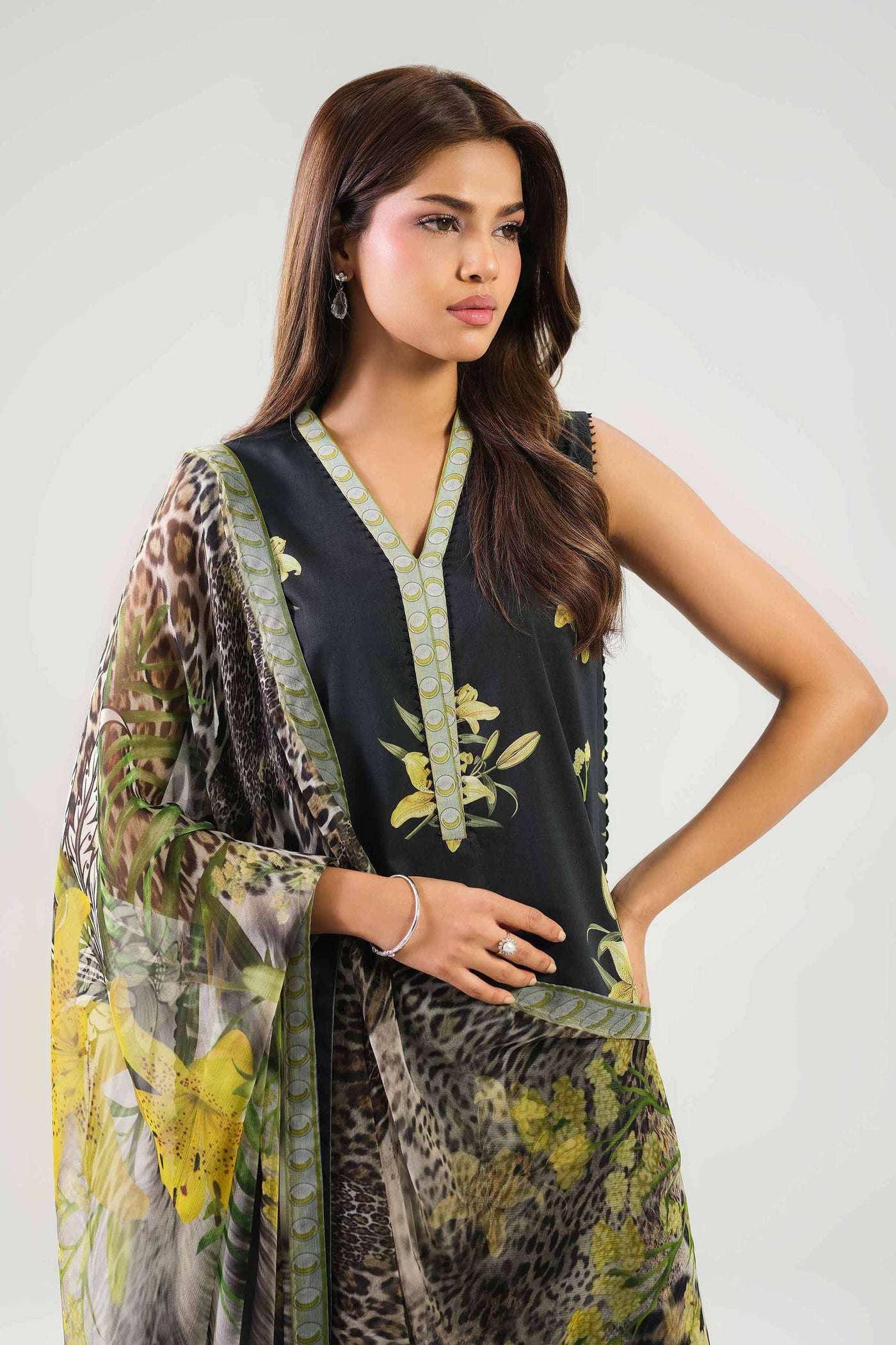 3 Piece Printed Lawn Suit