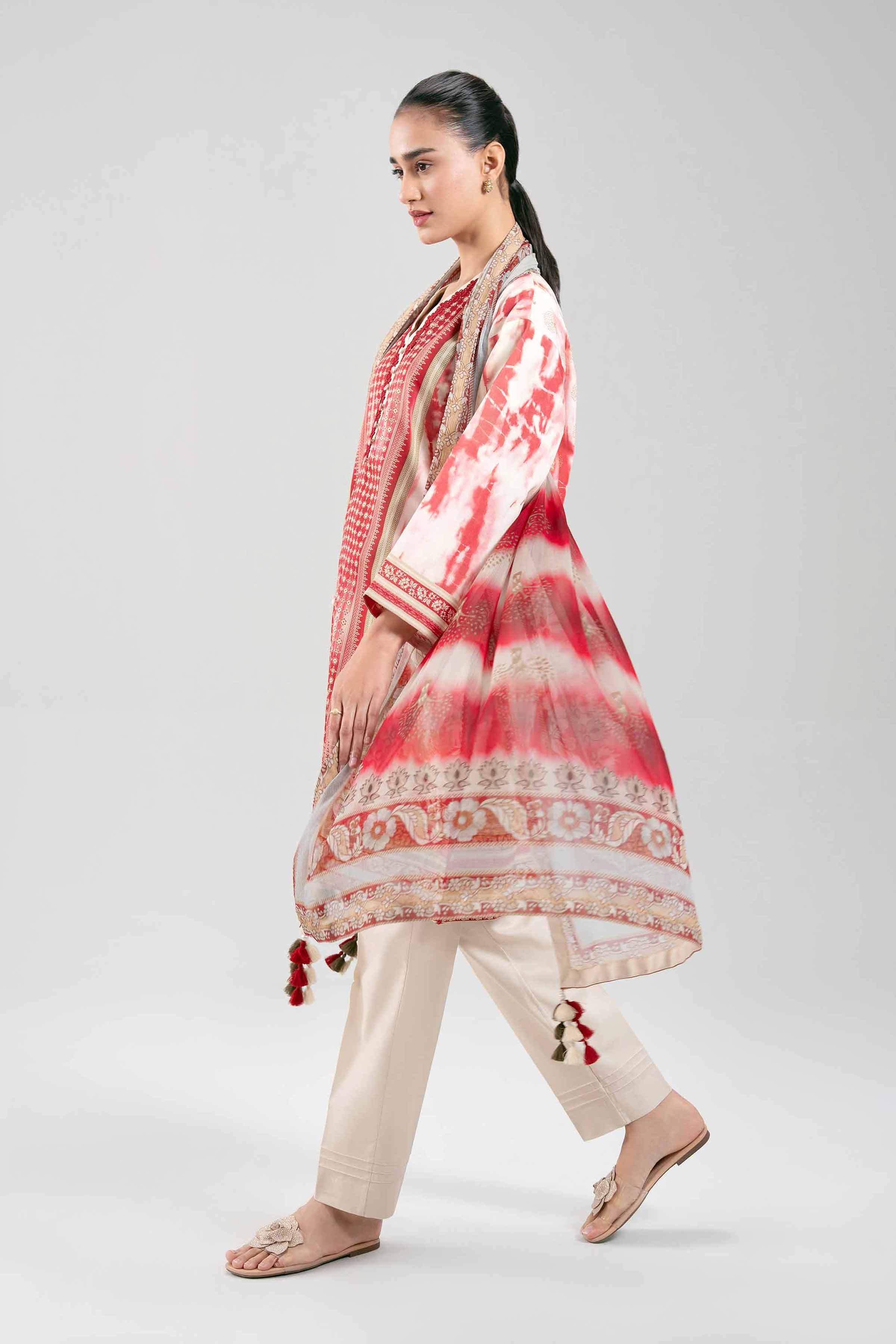 3 Piece - Digital Printed Suit - 42601244