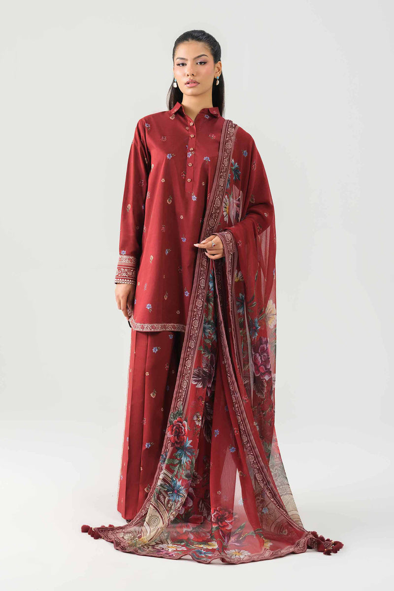3 Piece - Digital Printed Suit - 42601257