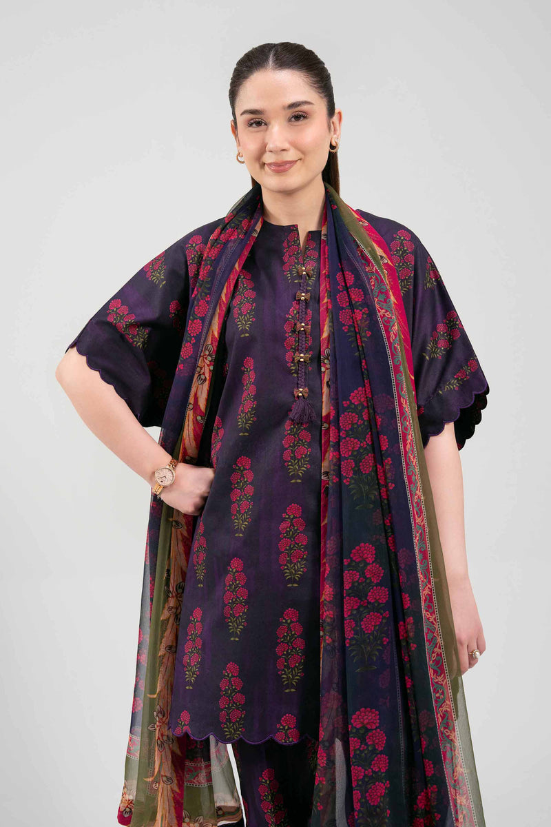 3 Piece - Digital Printed Suit - 42601259