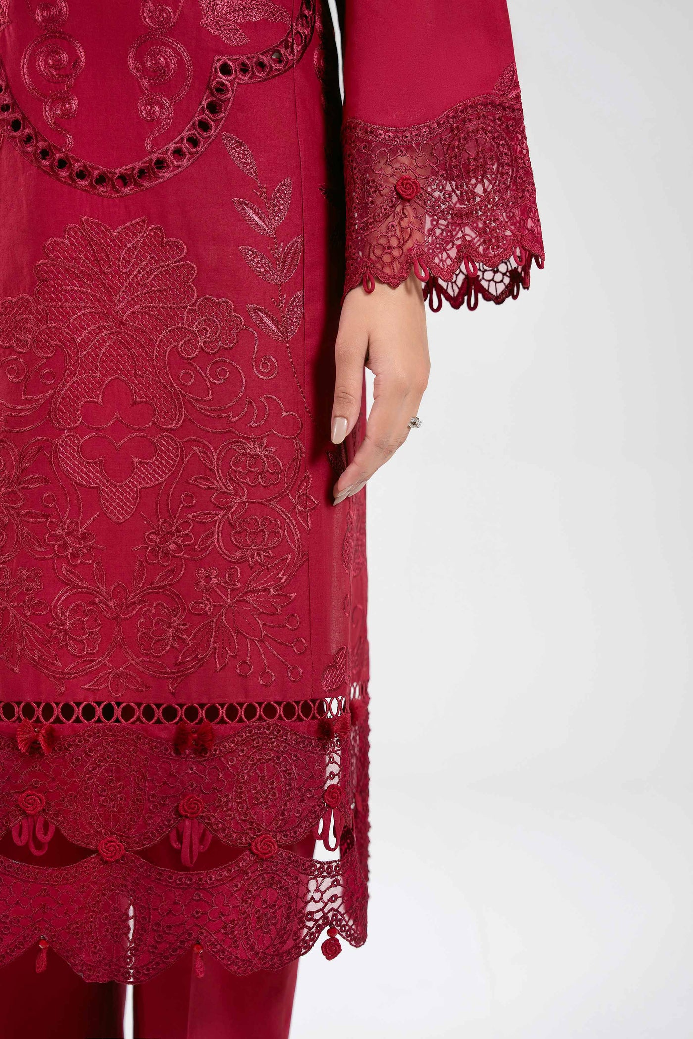 3 Piece Embroidered Lawn Suit
