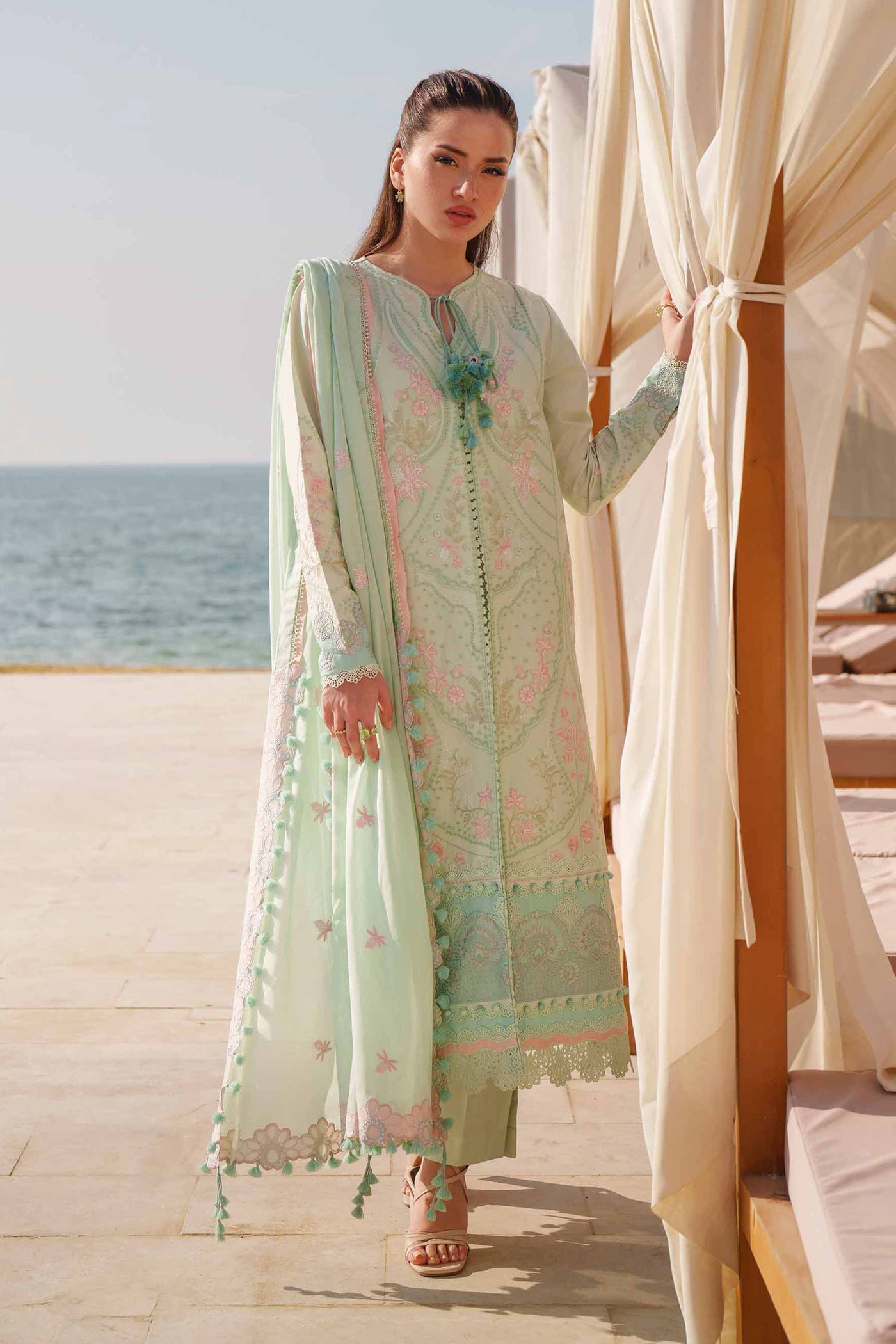 3 Piece Embroidered Lawn Suit
