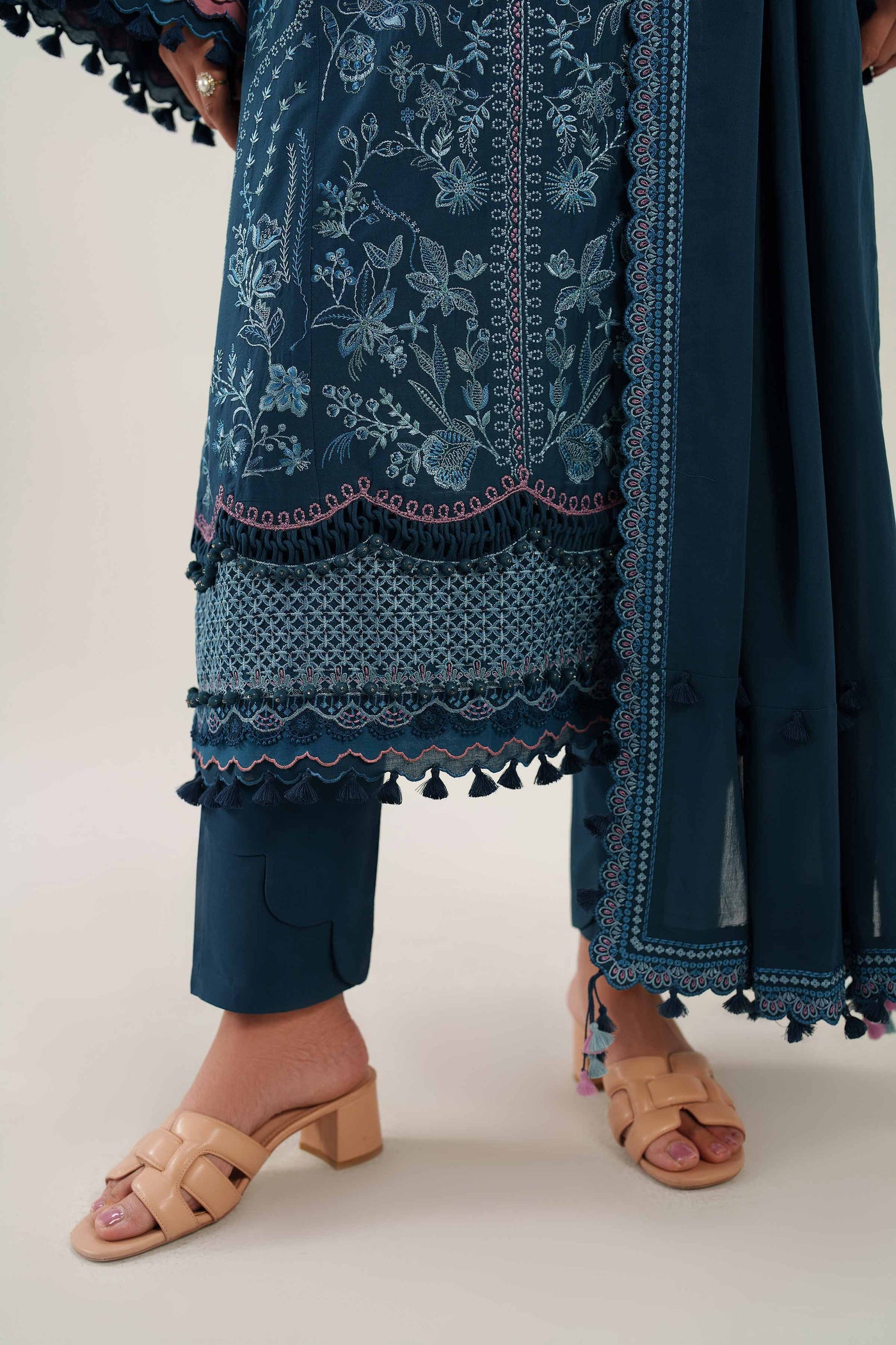 3 Piece Embroidered Lawn Suit