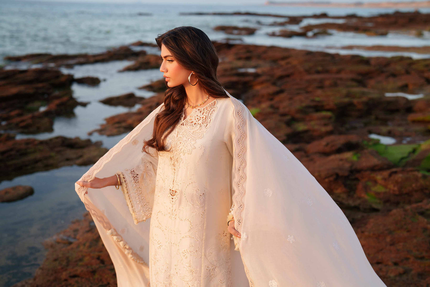 3 Piece Embroidered Lawn Suit