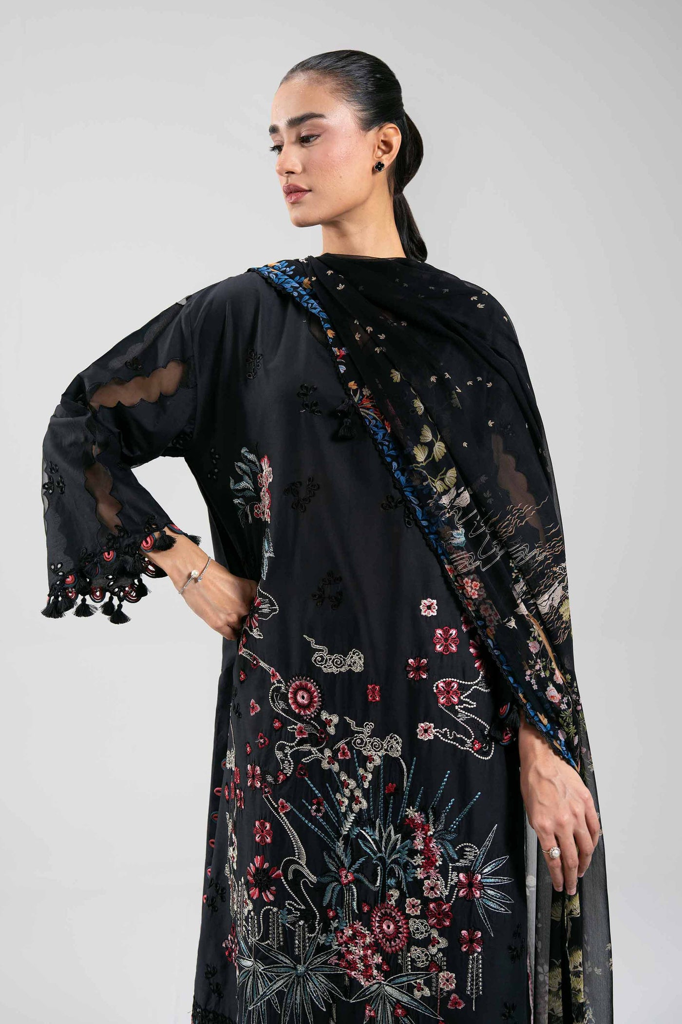 3 Piece Embroidered Lawn Suit