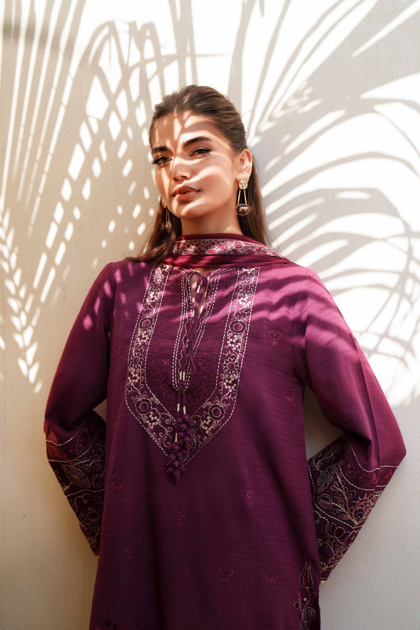 3 Piece Embroidered Lawn Suit