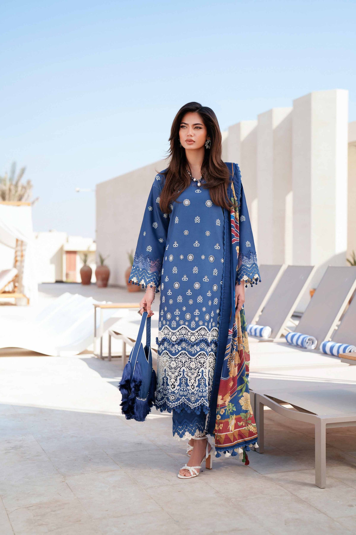 3 Piece Embroidered Lawn Suit