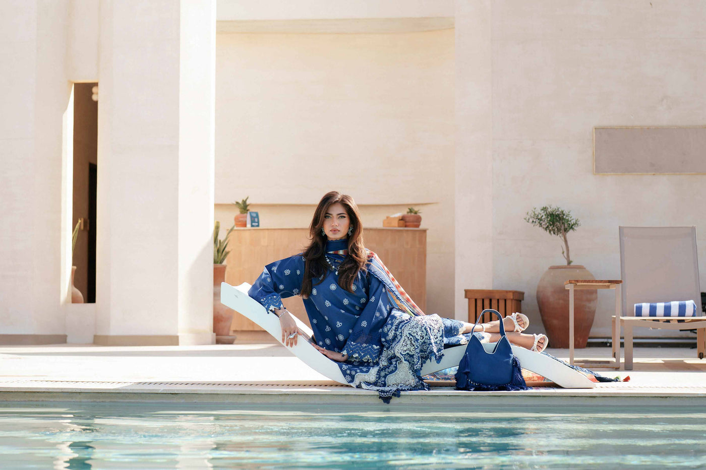 3 Piece Embroidered Lawn Suit