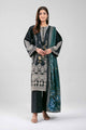 3 Piece Unstitched Embroidered Lawn Suit