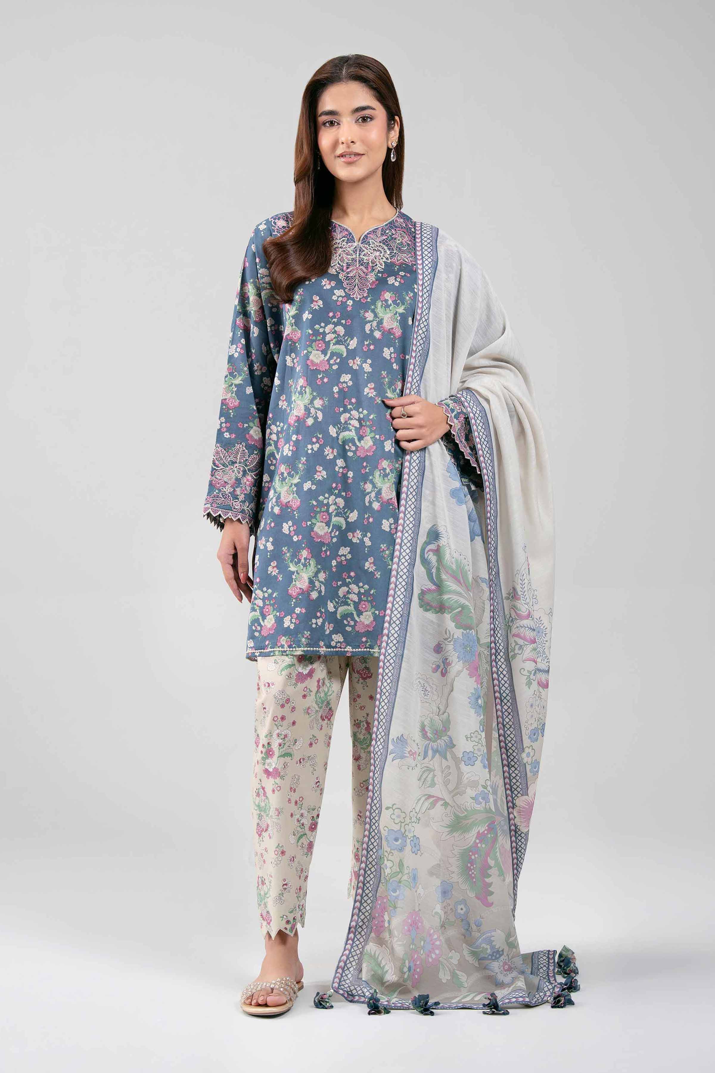 Printed Blended Kurta