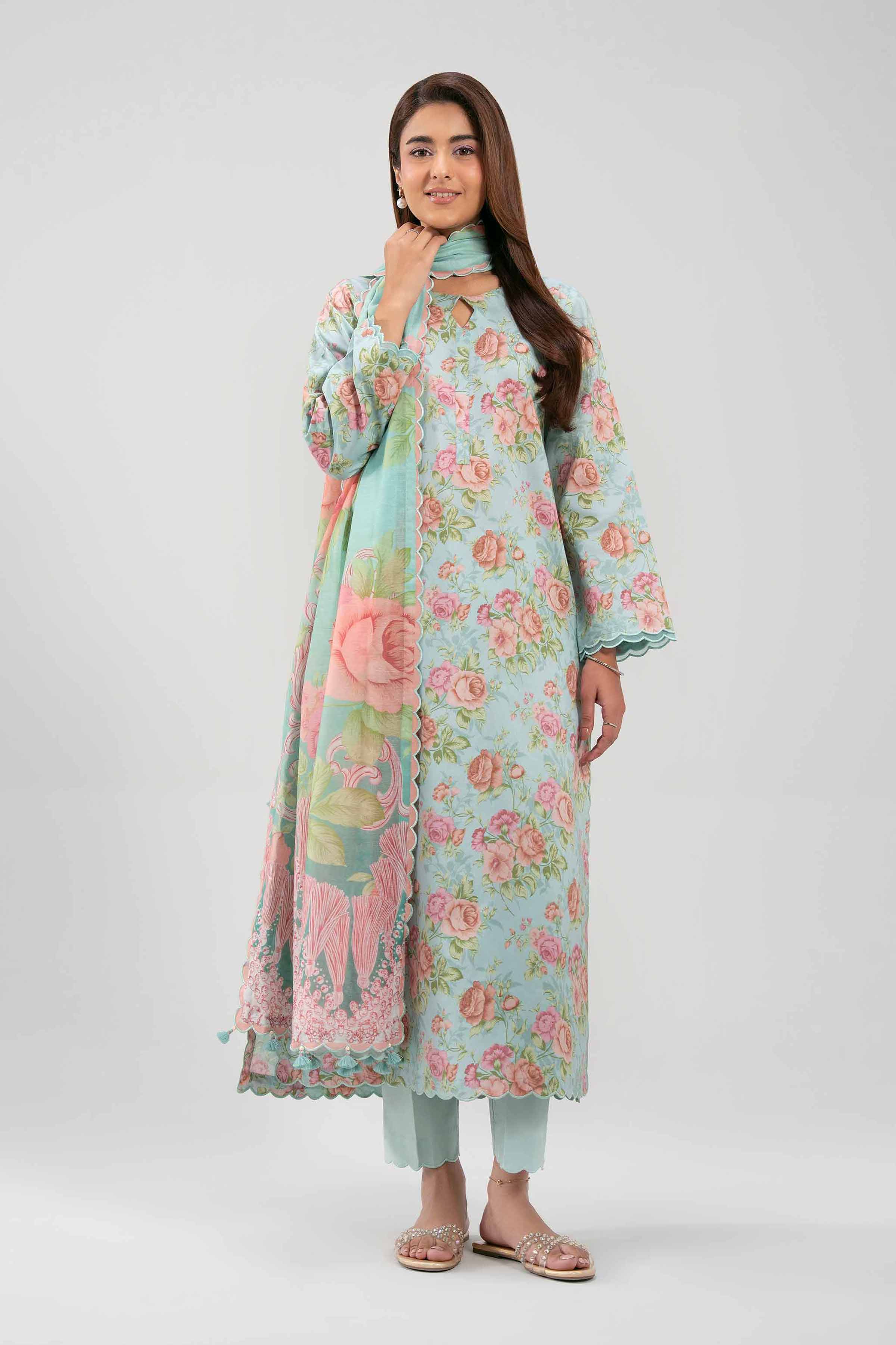 3 Piece - Digital Printed Suit - 42601370