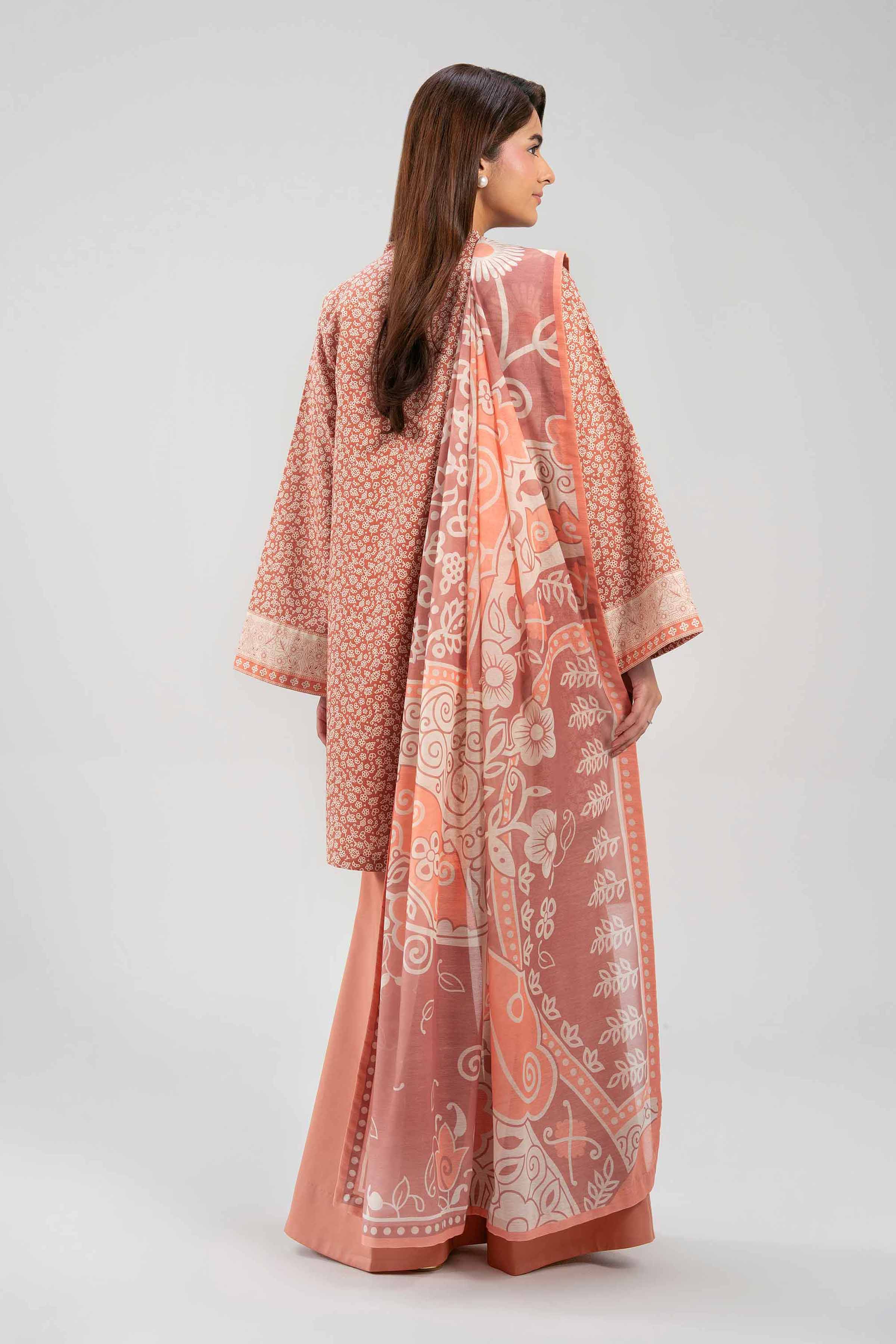 3 Piece Embroidered Yarn Dyed Suit