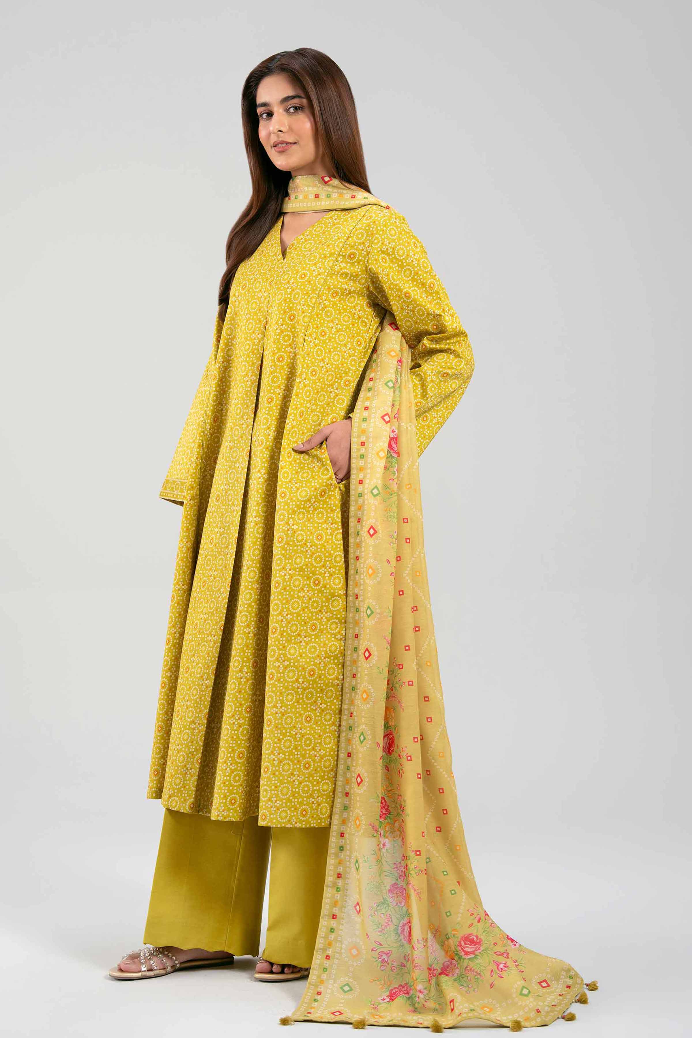 3 Piece - Digital Printed Suit - 42601376
