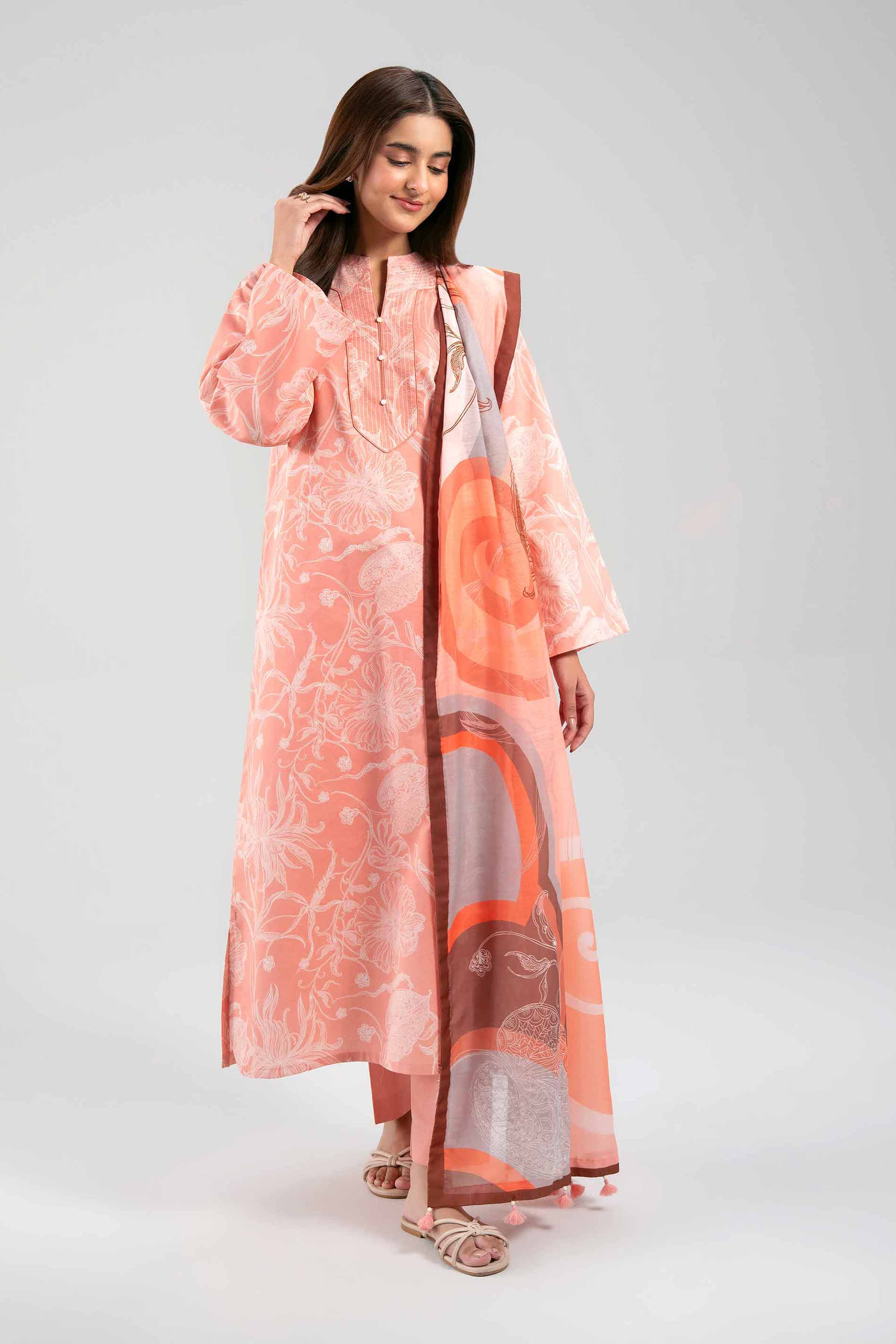 3 Piece - Digital Printed Suit - 42601381