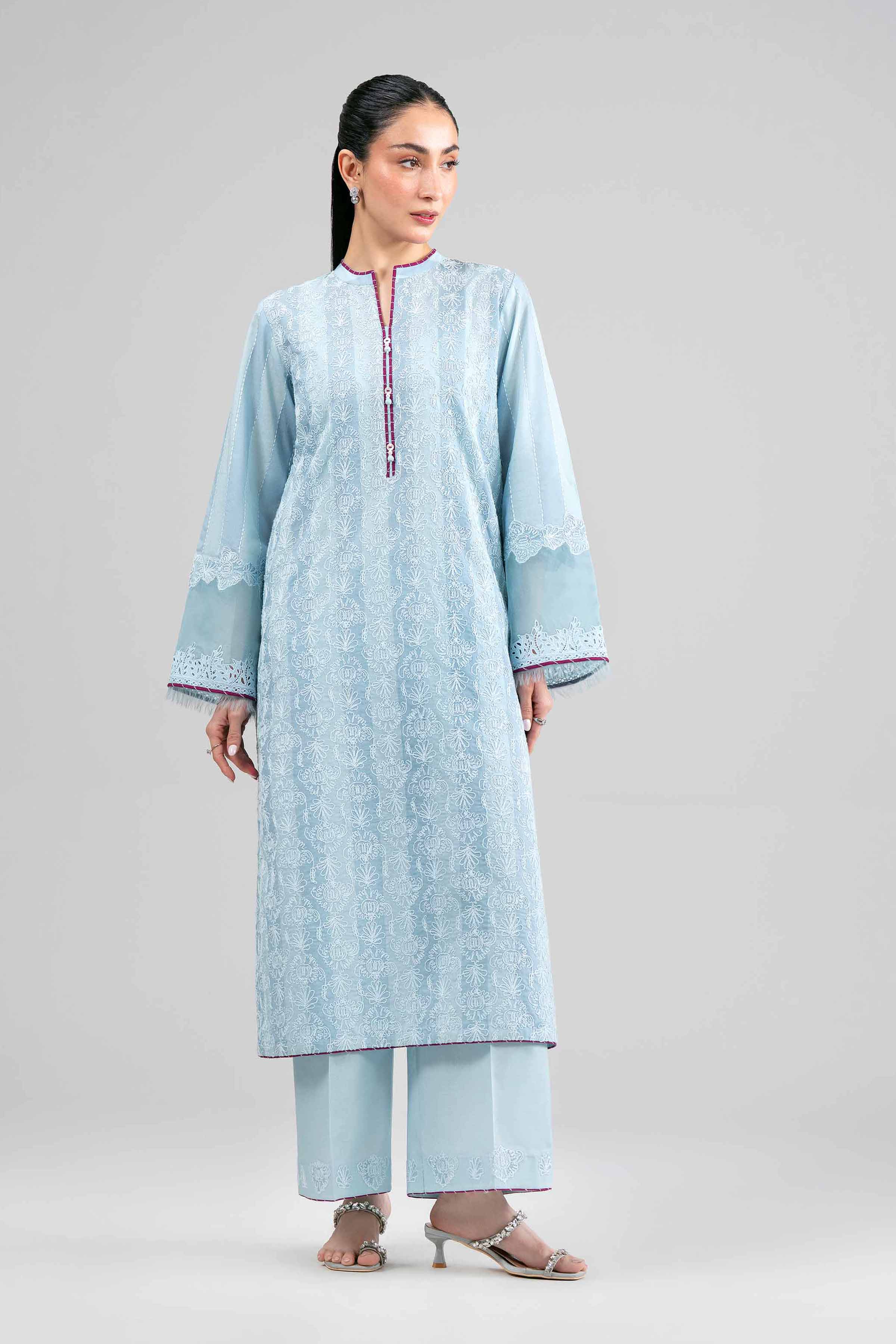 2 Piece - Embroidered Suit - 42601390